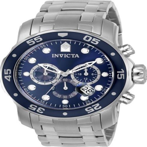 Invicta Men's 0070 Pro Diver Scuba Chronograph Stainless Steel Watch