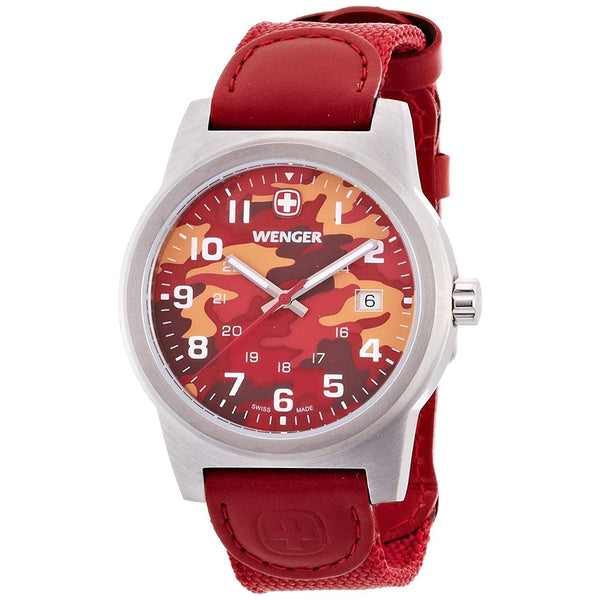 Wenger Men's 01.0441.111 Classic Color Red Nylon Watch