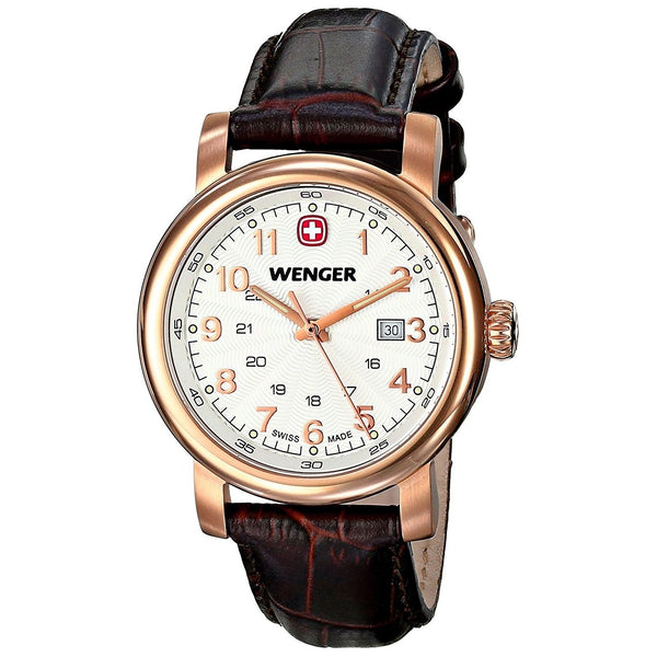 Wenger Women's 01.1021.108 Urban Classic Brown Leather Watch