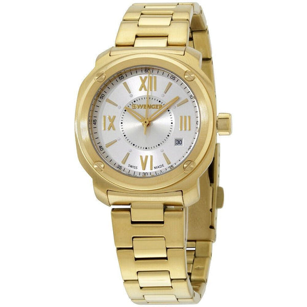 Wenger Women's 01.1121.113 Wenger Gold-Tone Stainless Steel Watch