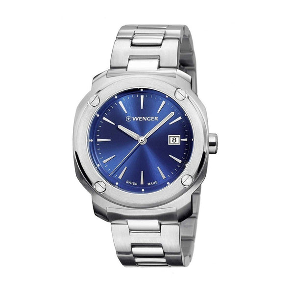 Wenger Men's 01.1141.112 Edge Index Stainless Steel Watch
