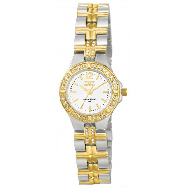 Invicta Women's 0127 Wildflower Mechanical Gold-Tone and Silver Stainless Steel Watch