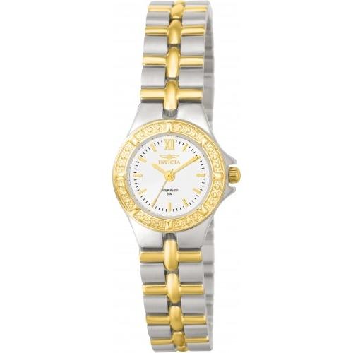 Invicta Women's 0136 Wildflower Gold-Tone and Silver Stainless Steel Watch