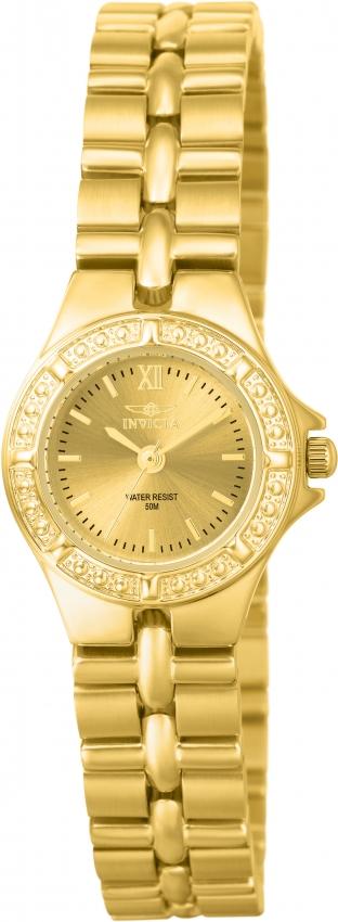 Invicta Women's 0137 Wildflower Gold-Tone Silver Watch