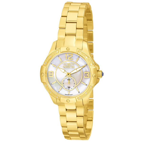 Invicta Women's 0264 Gold-Tone Stainless Steel Watch