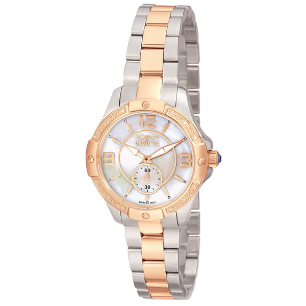 Invicta Women's 0265 Rose-Tone Stainless Steel Watch