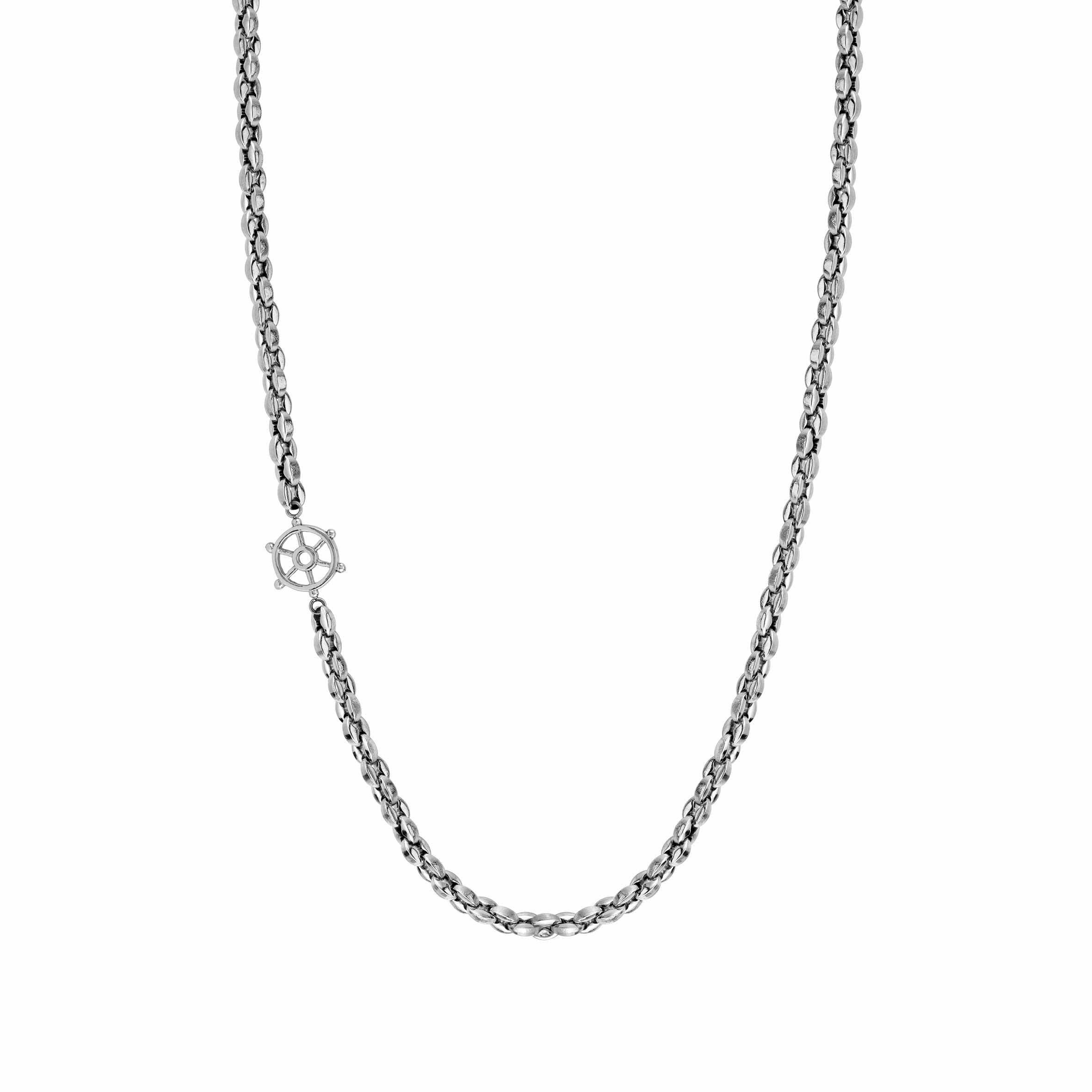 Atlante Necklace with Boat Wheel