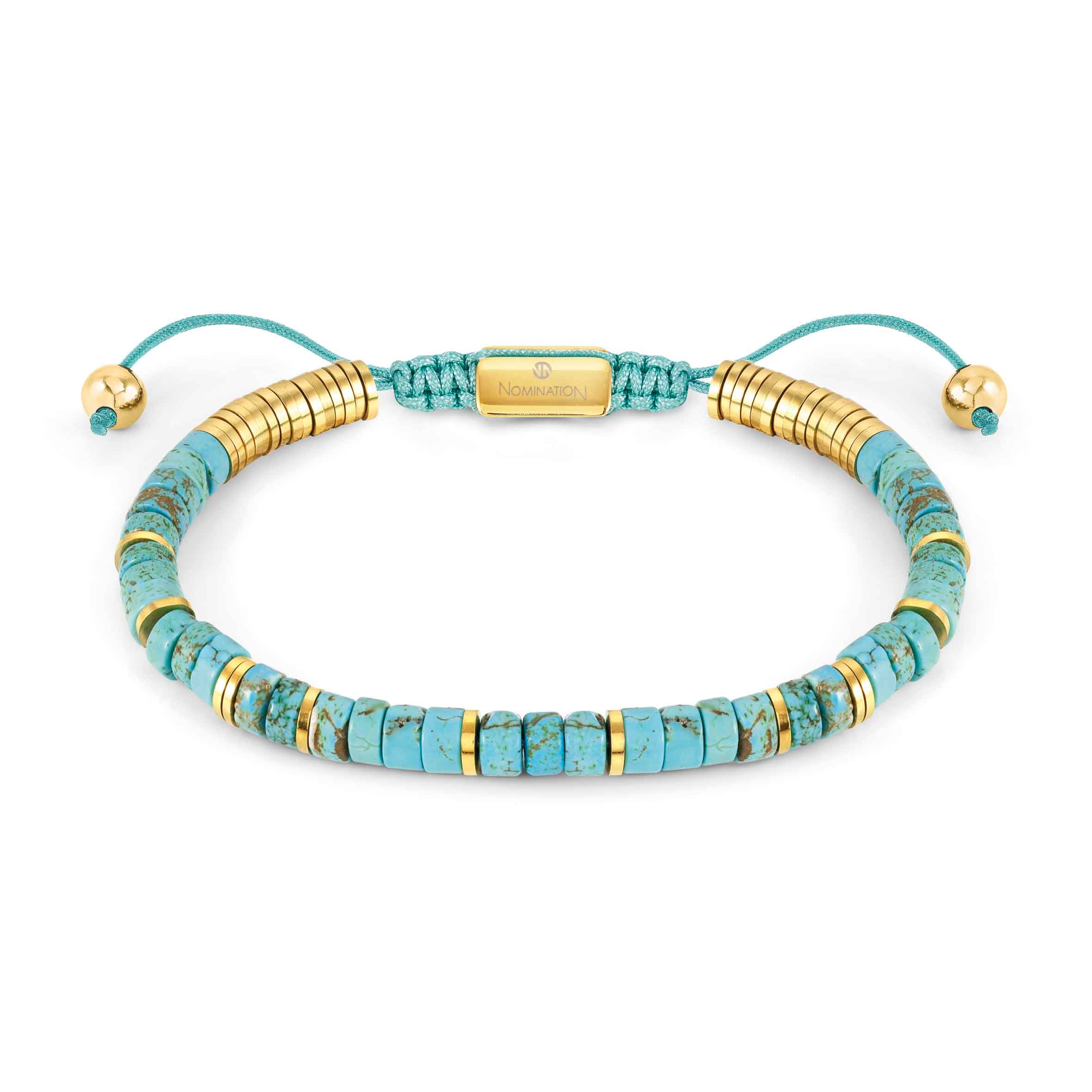 INSTINCTSTYLE bracelet, stones and coloured finish