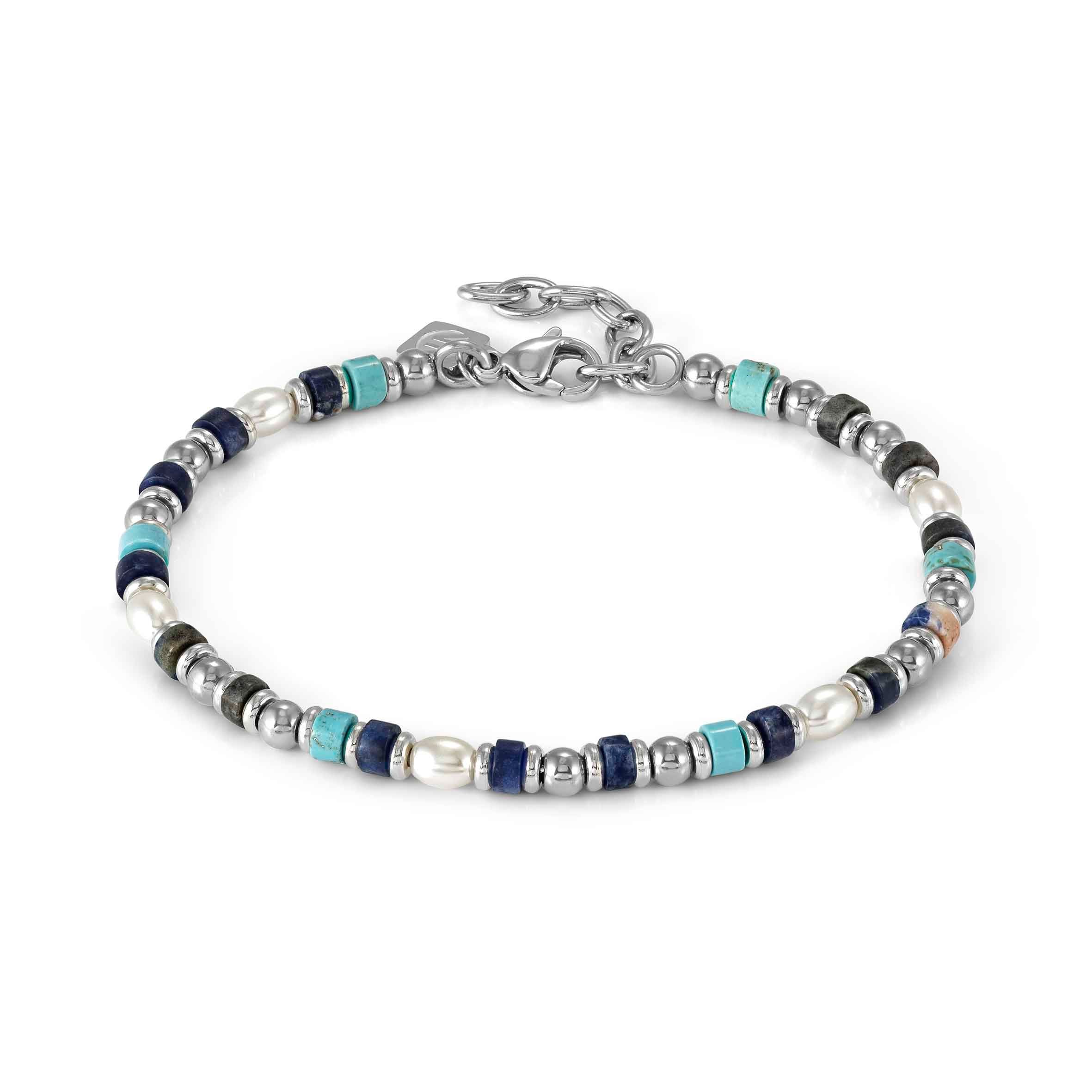 InstinctStyle Sea Ed. bracelet, mixed stones