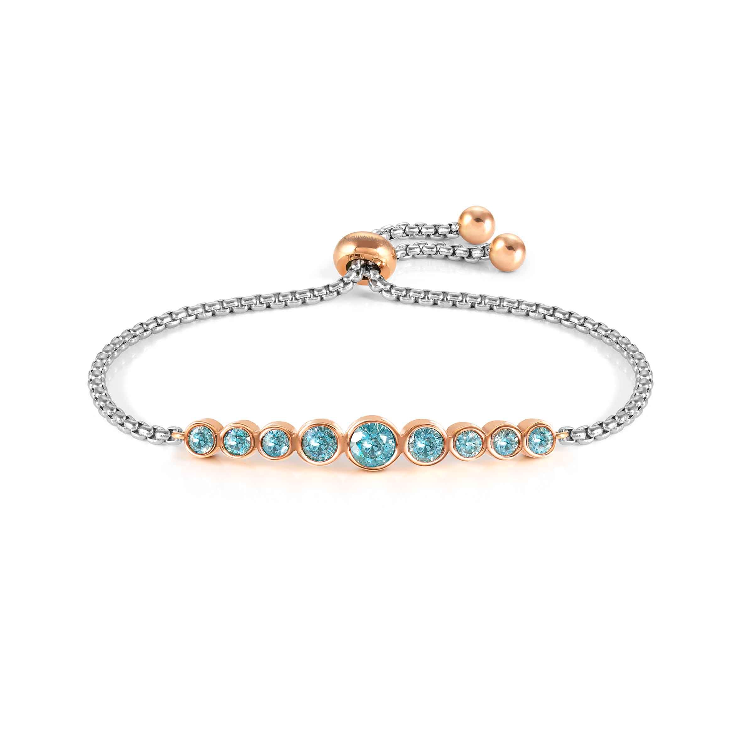 Milleluci bracelet, Round crystals