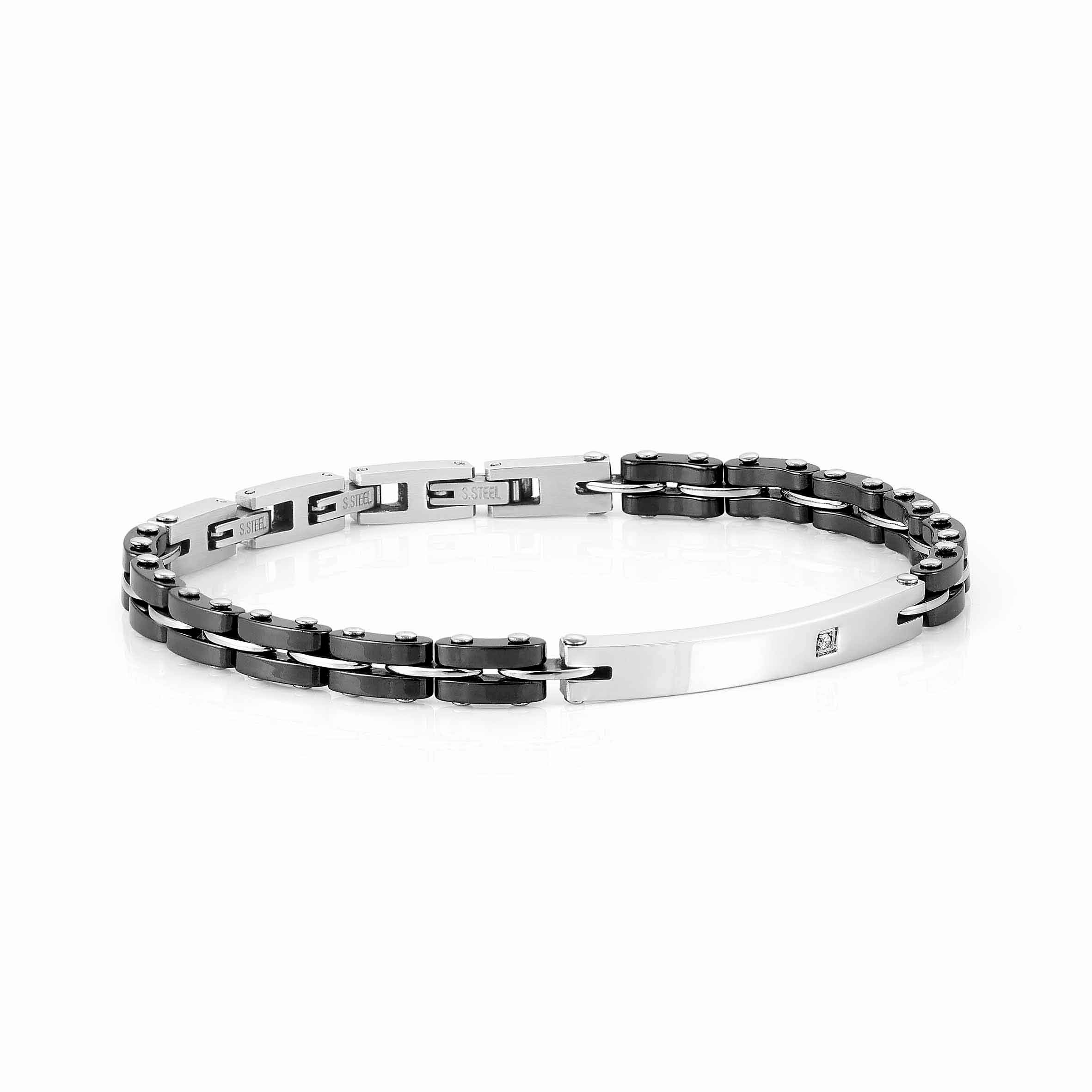 STRONG Men’s bracelet with long plate