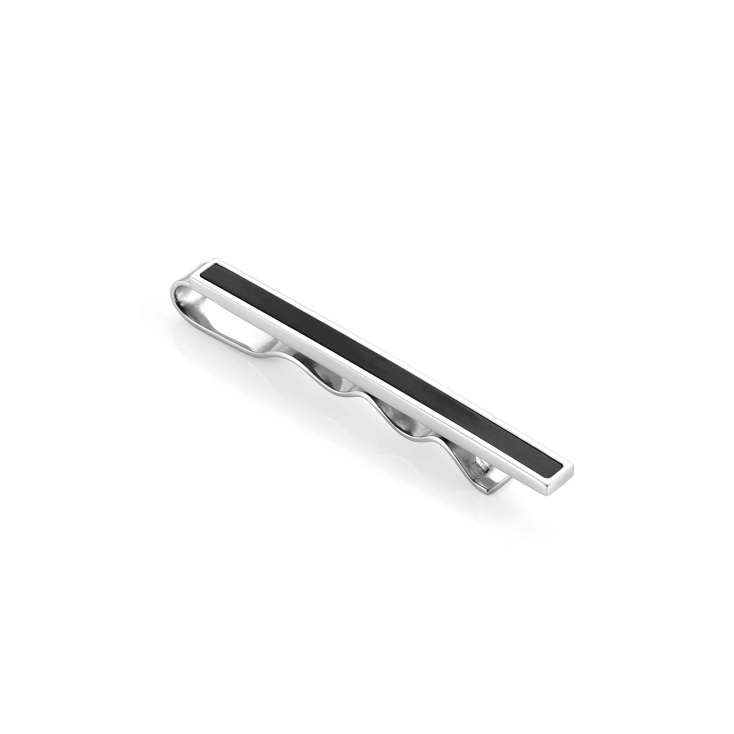 Strong tie clip, black