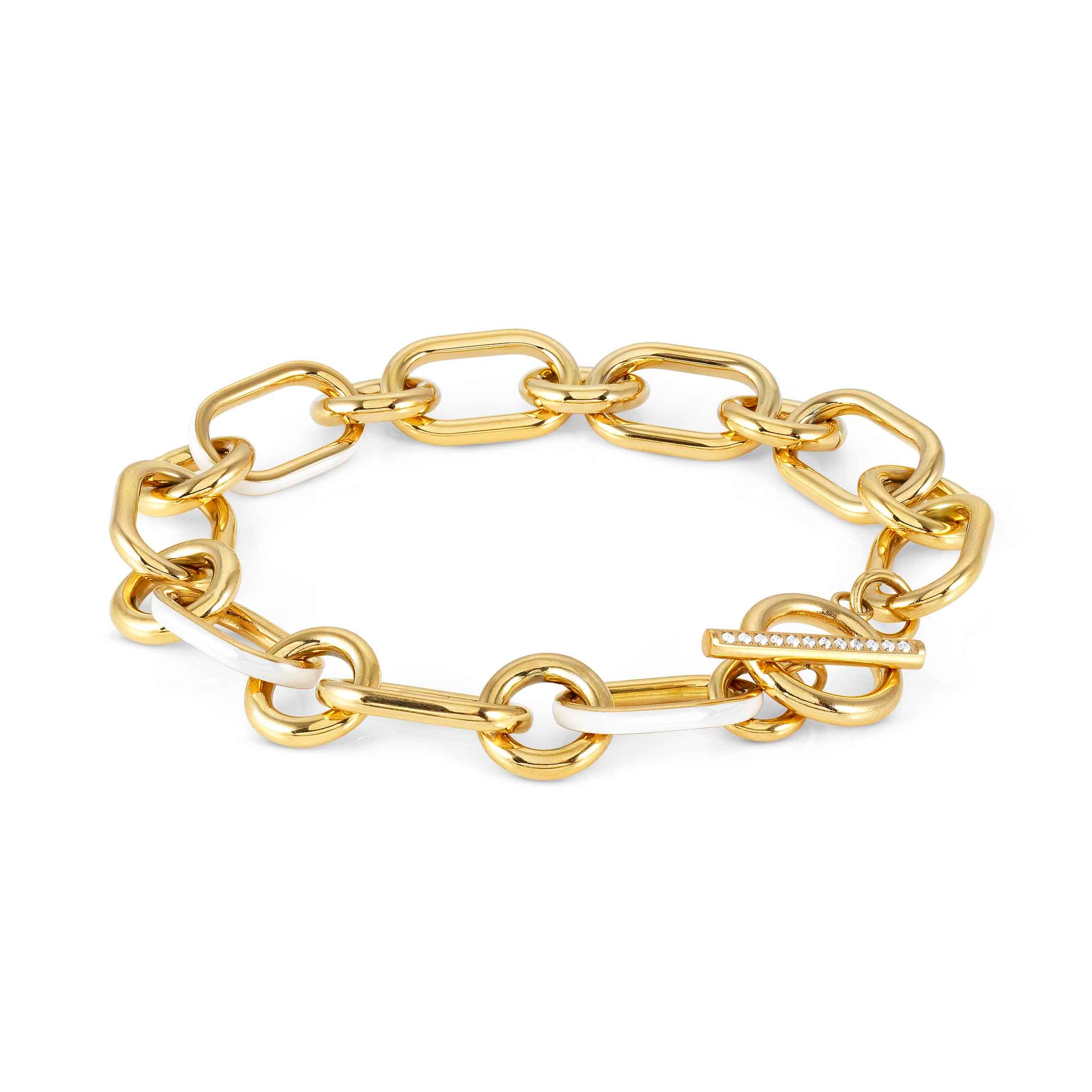 Drusilla bracelet, Chain with enamel