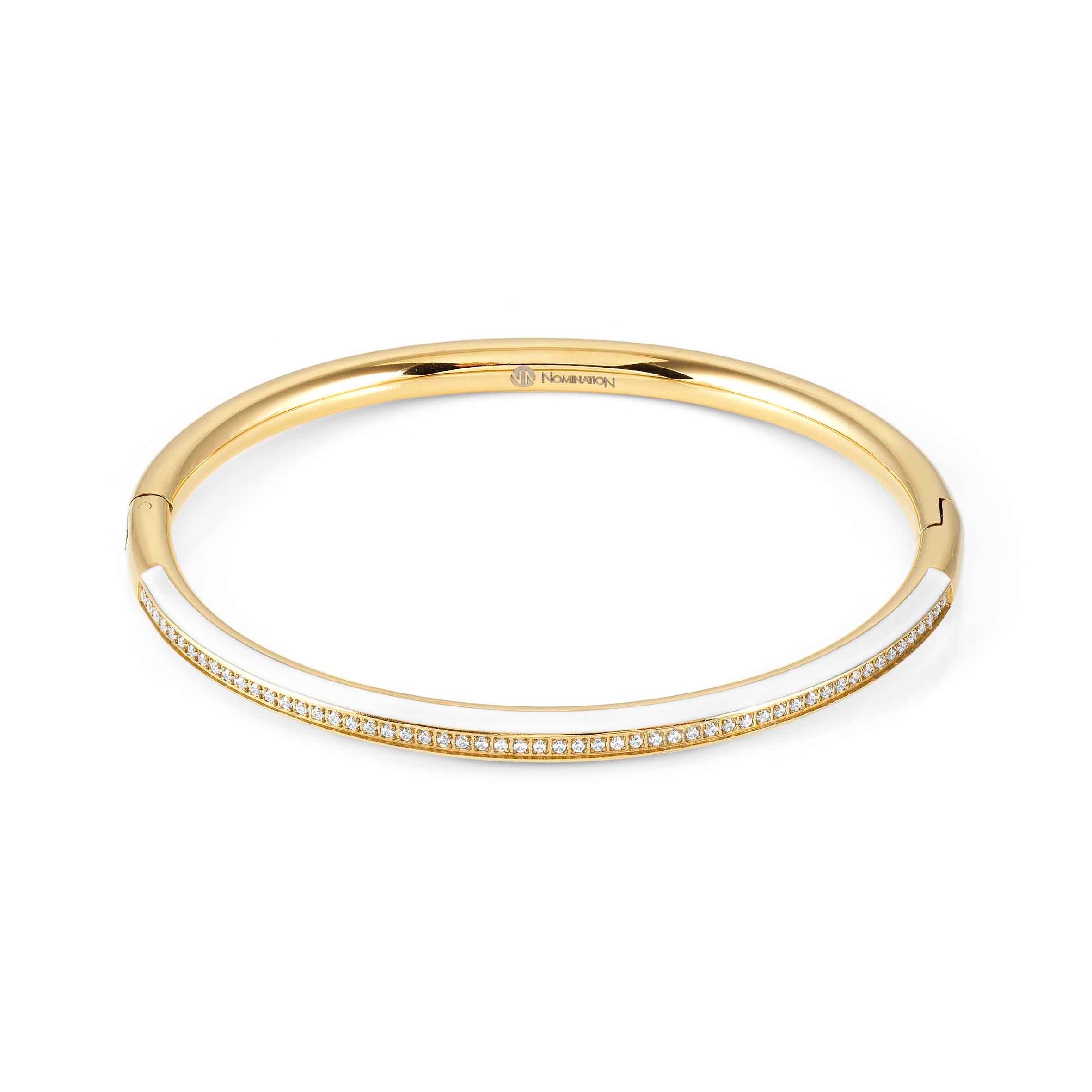 Drusilla bangle bracelet with enamel