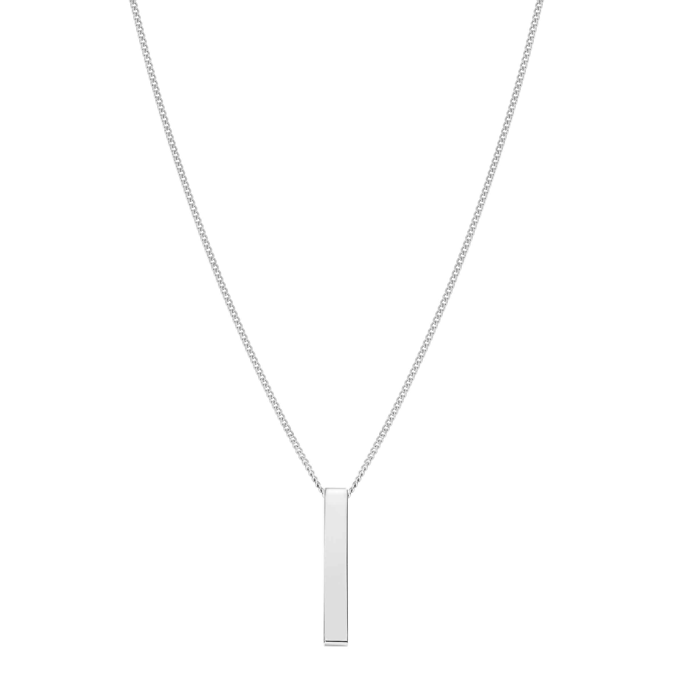 Sempre con Me necklace with Long Bar pendant