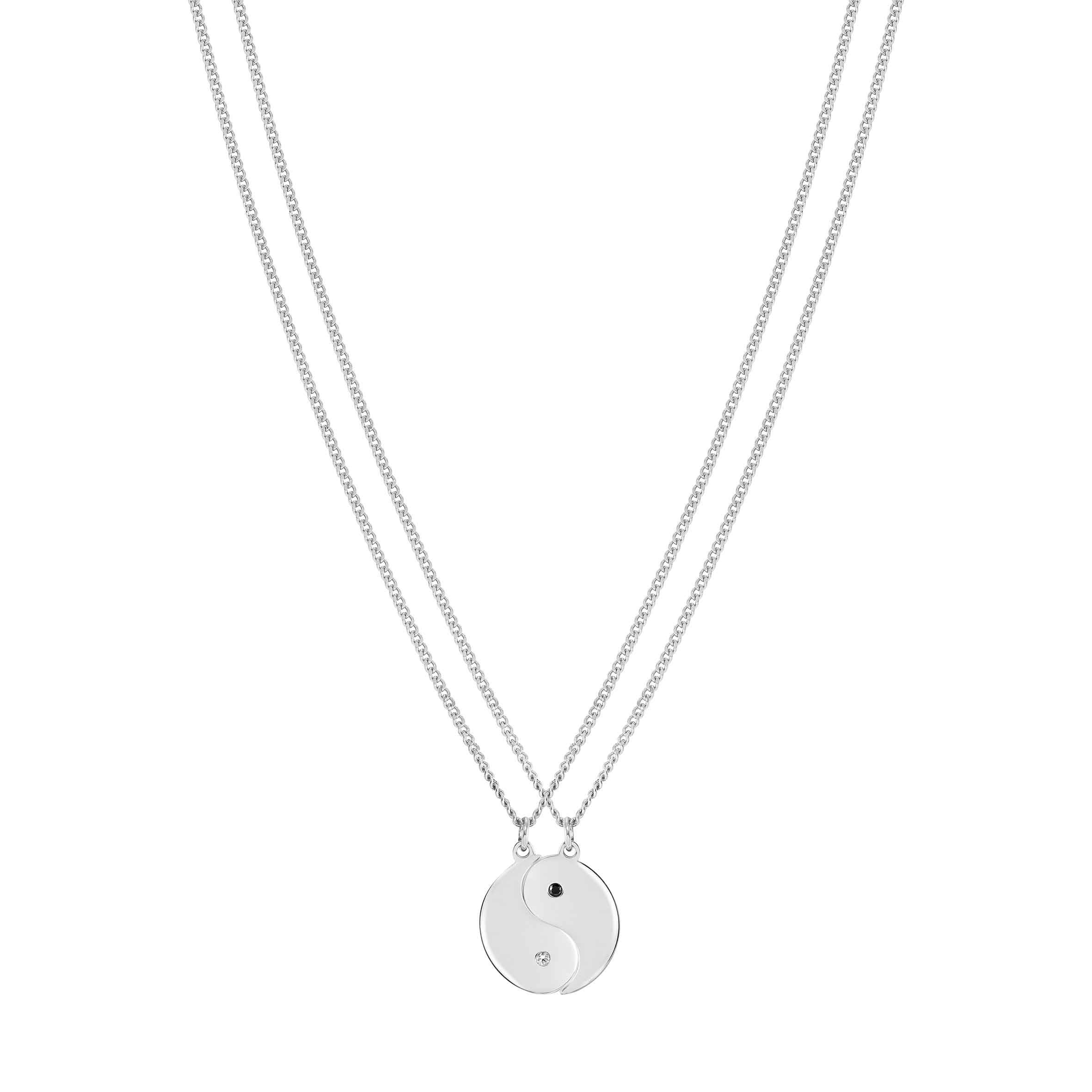 Sempre con Me double necklace, Tao pendants
