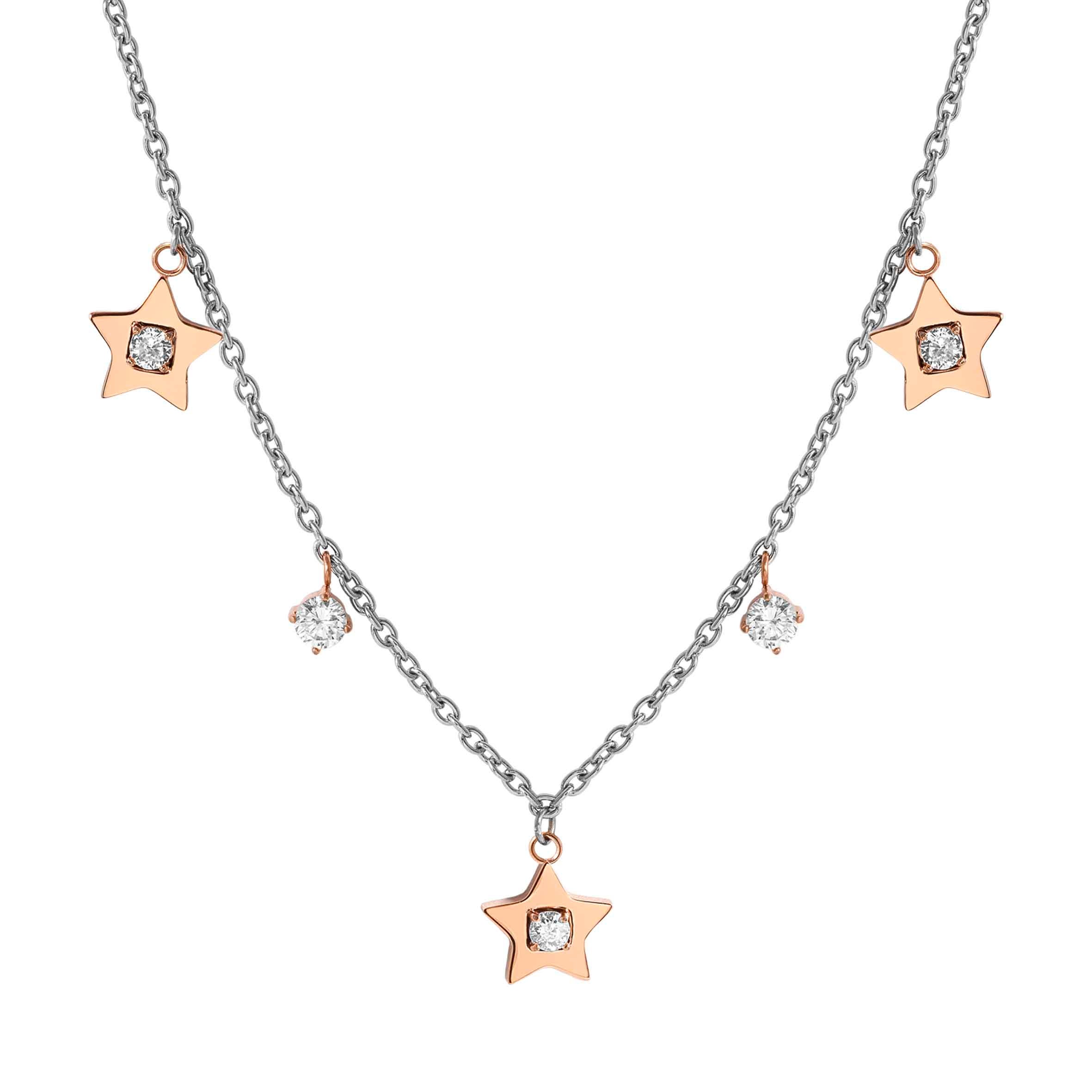 MySophie necklace, 3 Stars and CZ
