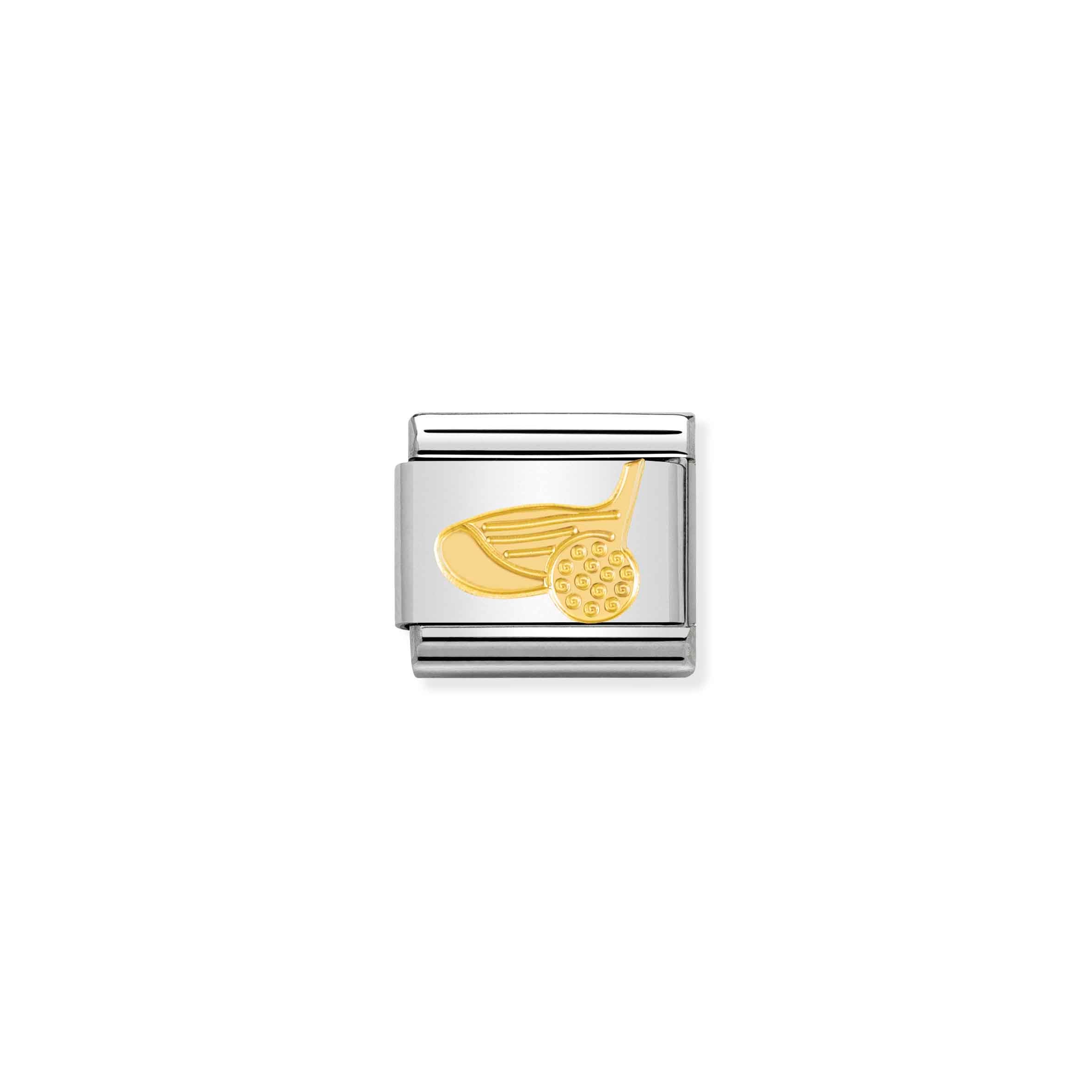 Charm, Composable Link, Golf Ball and Club