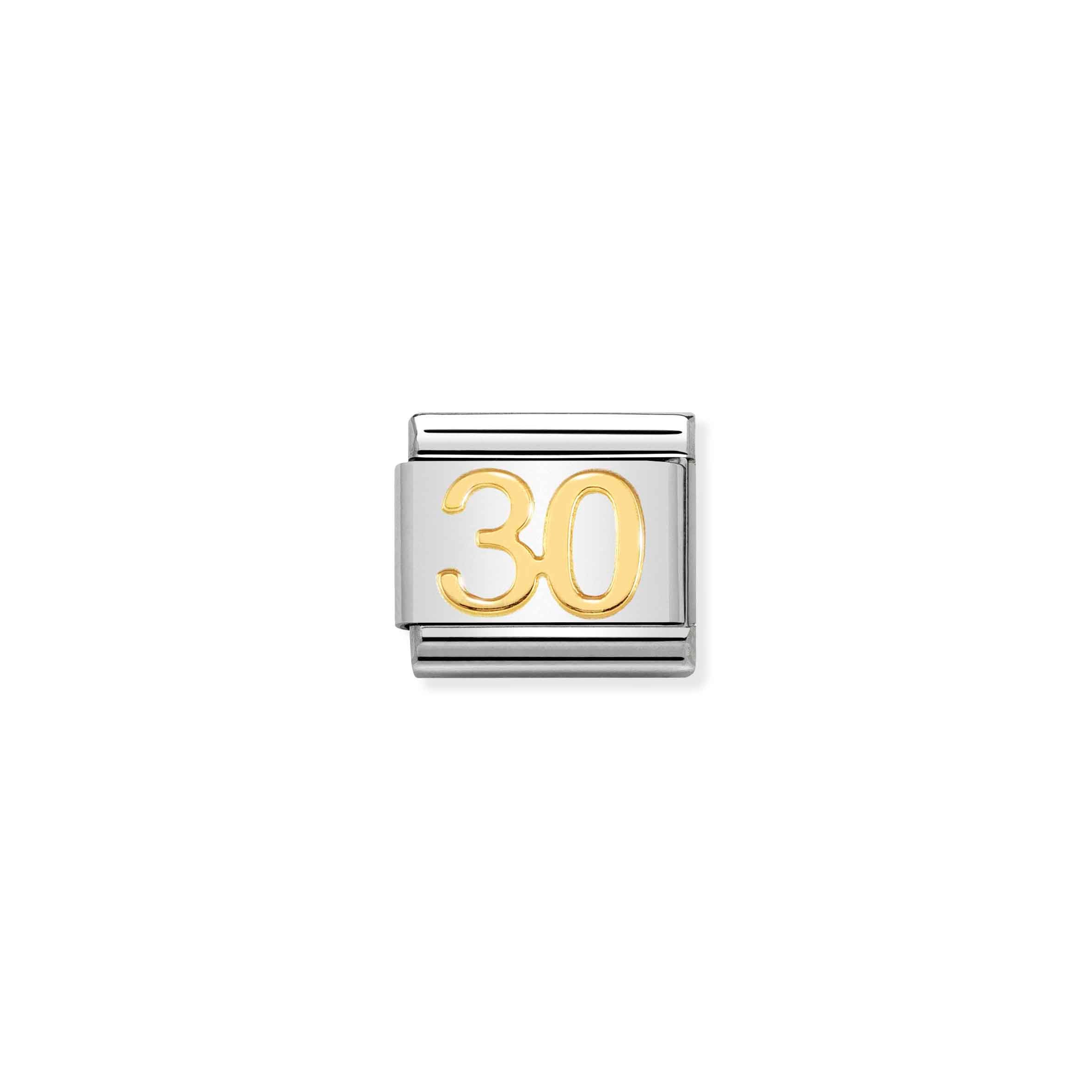 Charm, Composable Link, with Number 30