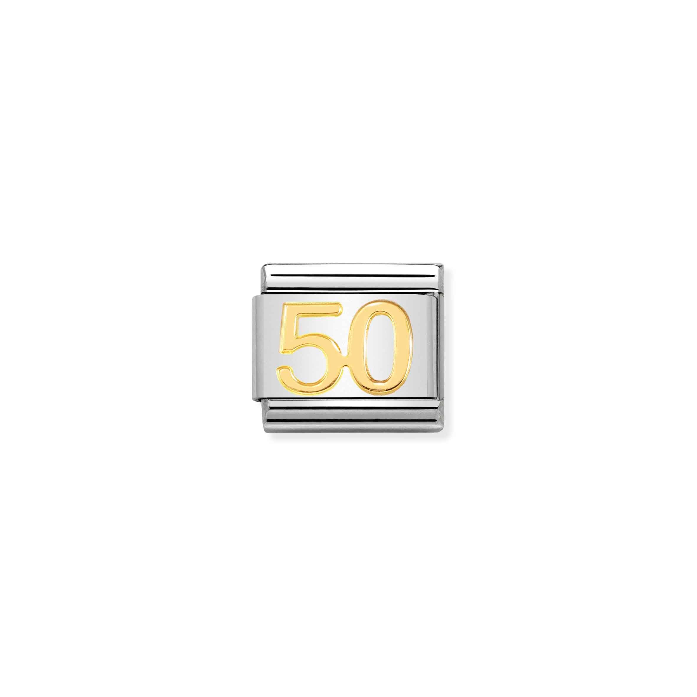 Charm, Composable Link, with Number 50