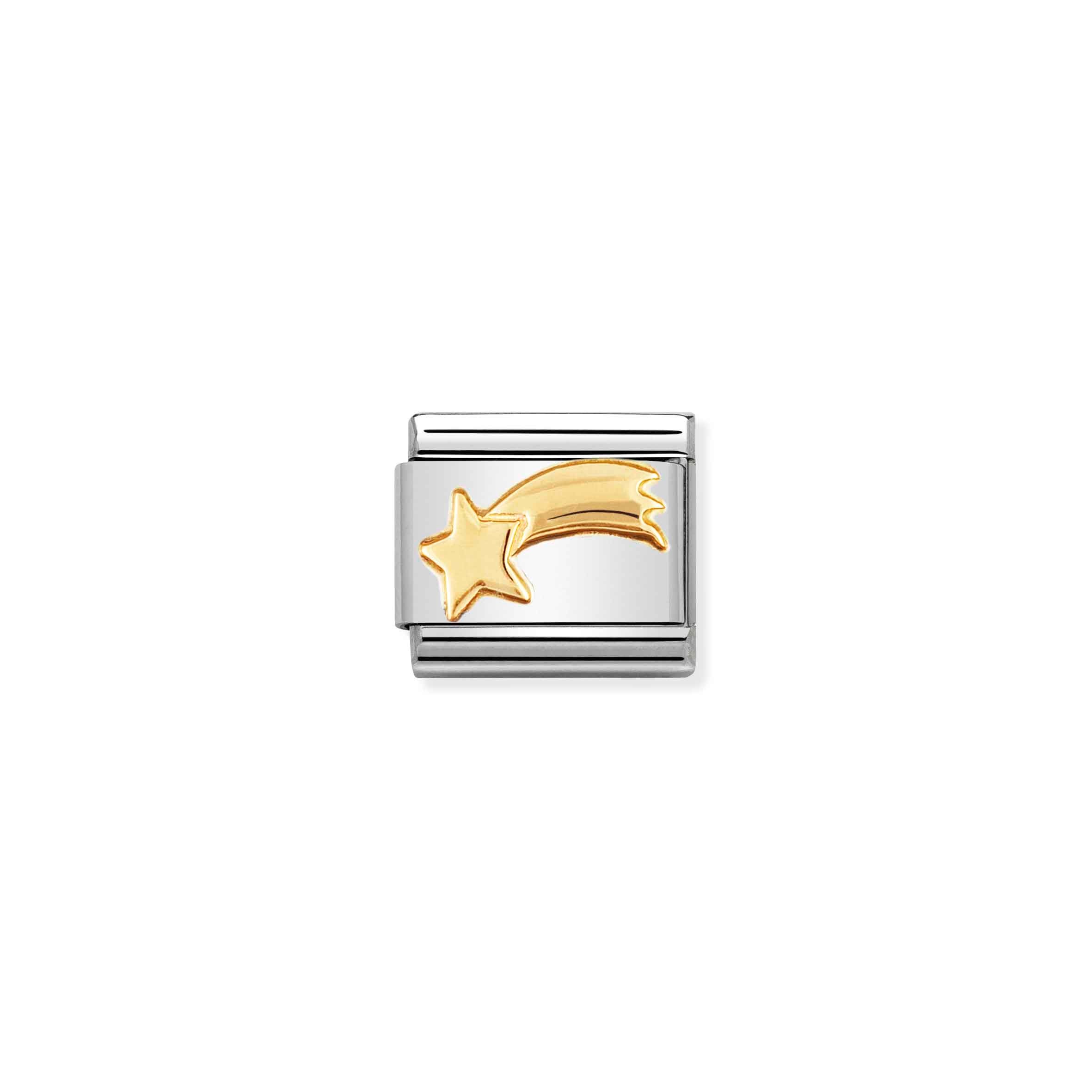 Charm, Composable Link, Shooting star in Gold