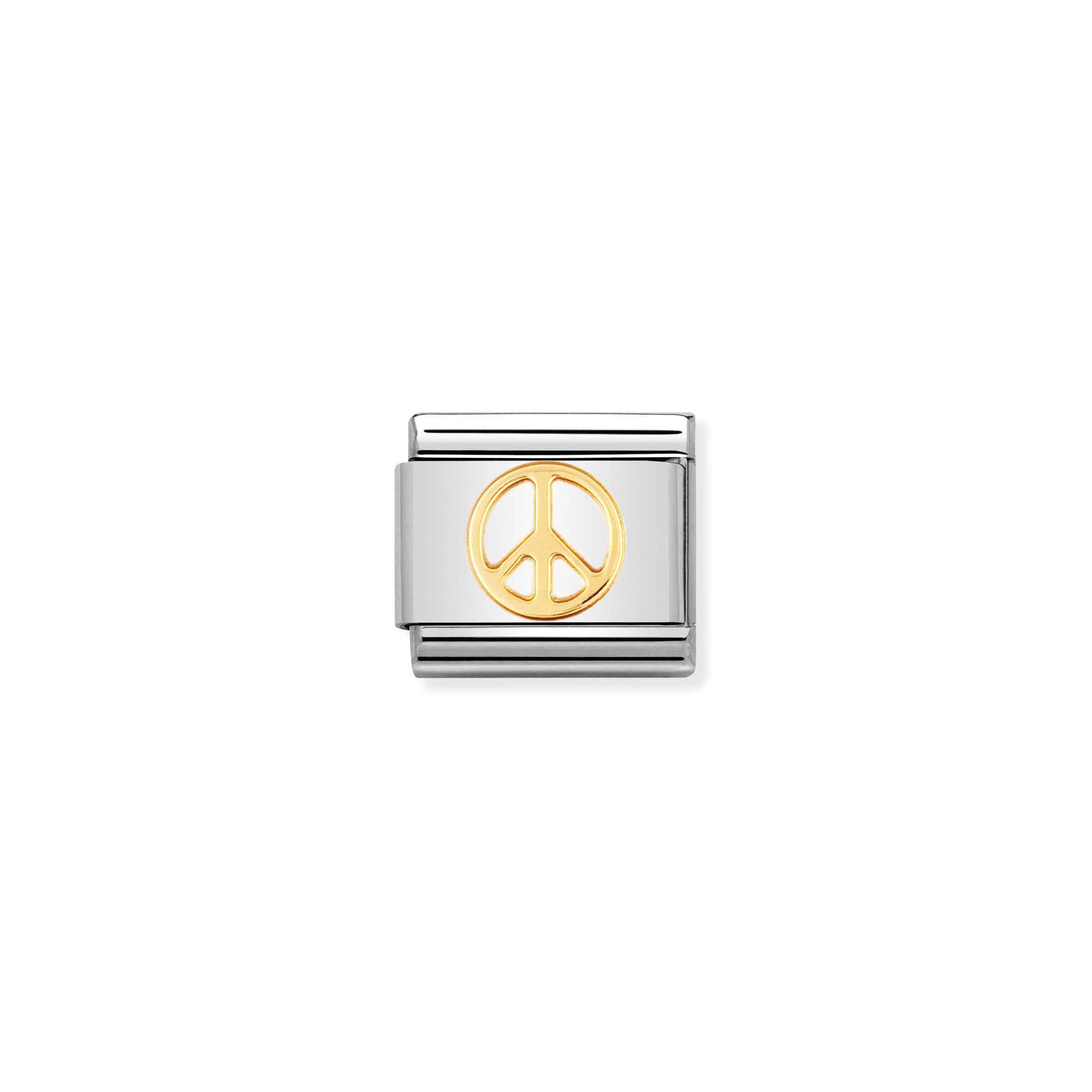 Charm, Composable Link, Peace in Gold