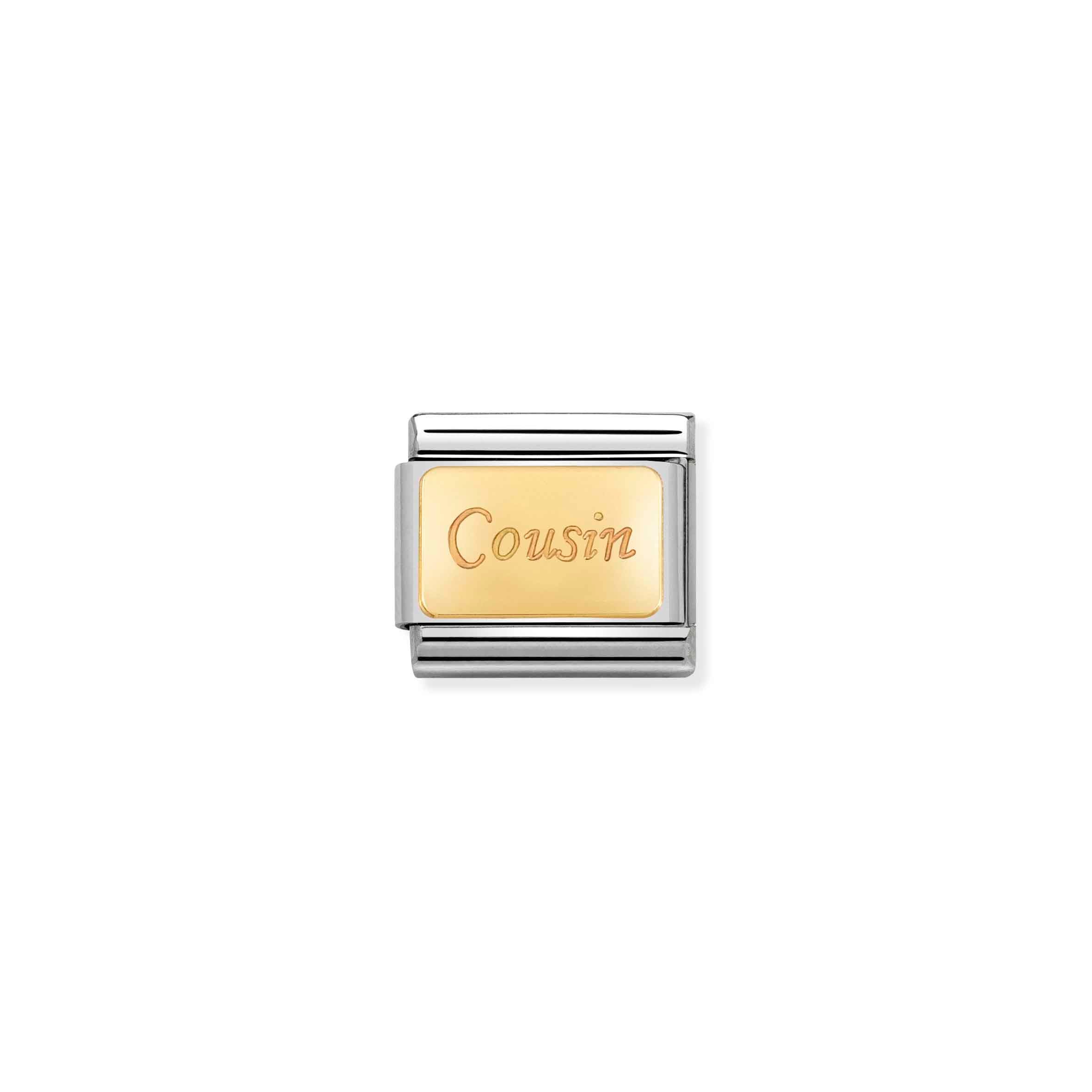 Charm, Composable Link, Cousin in Gold