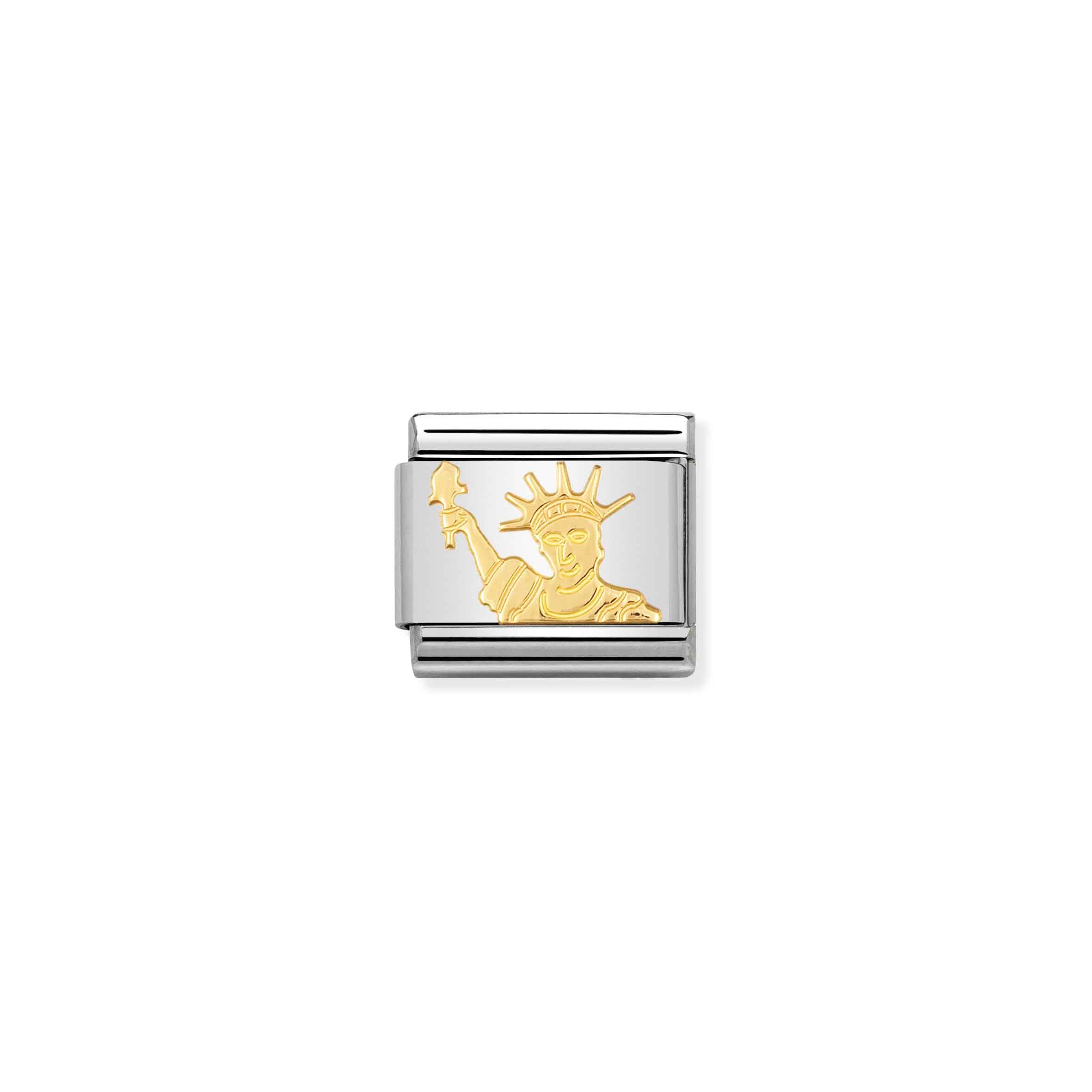 Charm, Composable Link, Gold Statue of Liberty