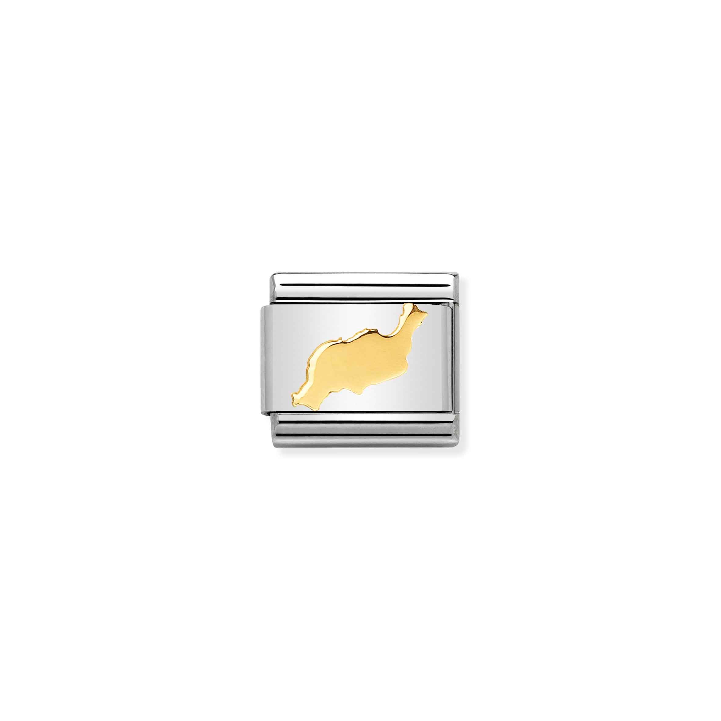 Charm, Composable Link, Lanzarote in Gold