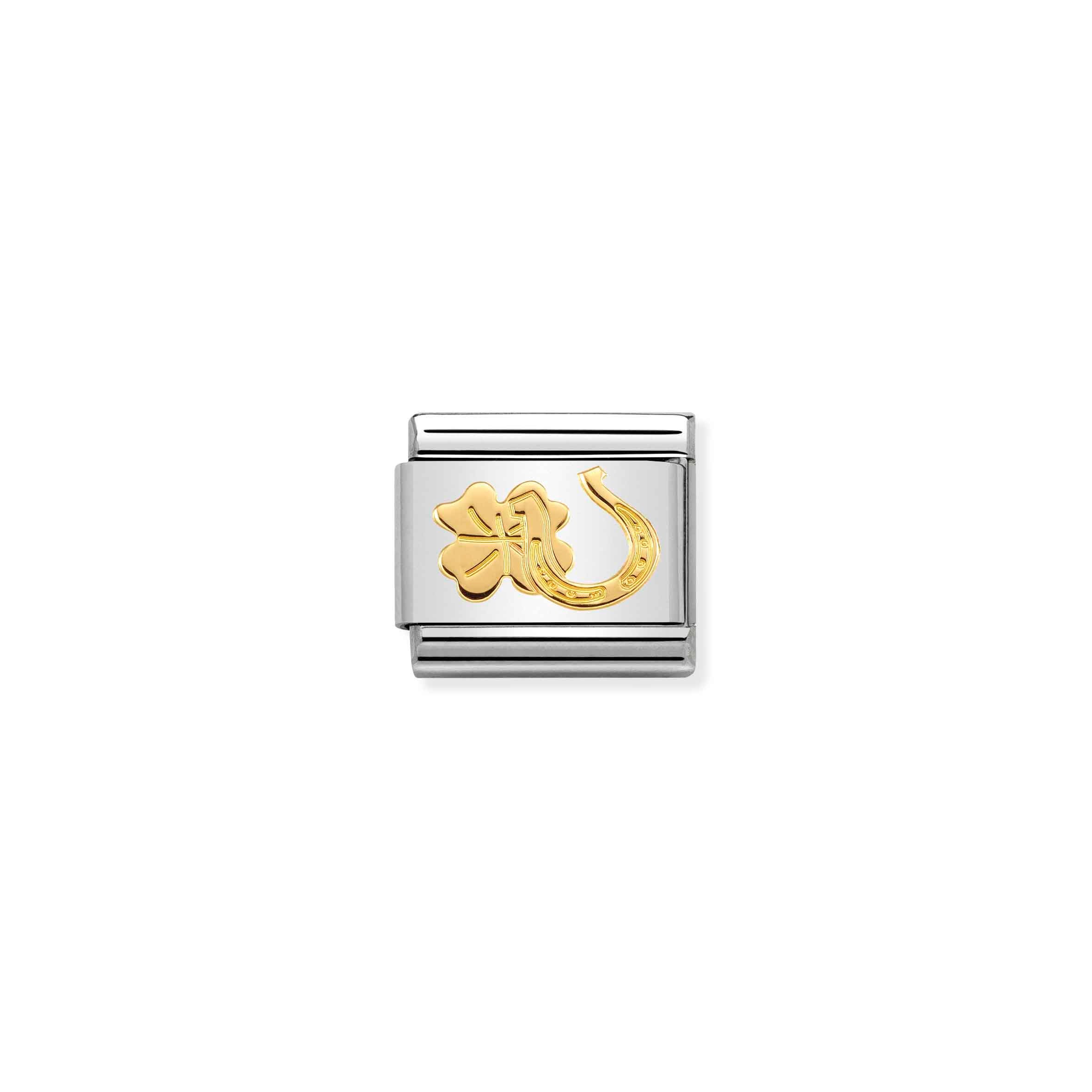 Charm, Composable Link, Horseshoe and Clover
