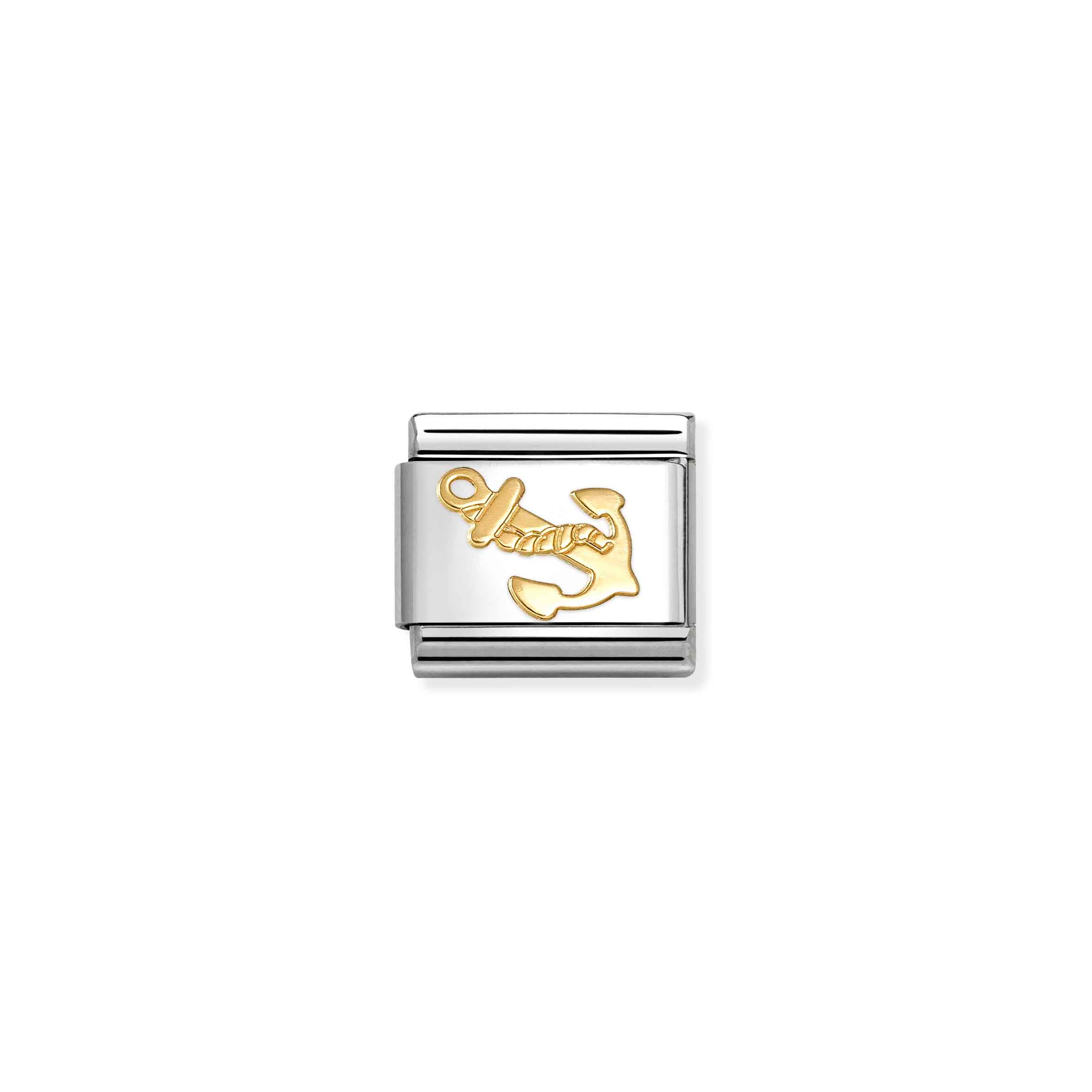 Charm, Composable Link, gold Anchor