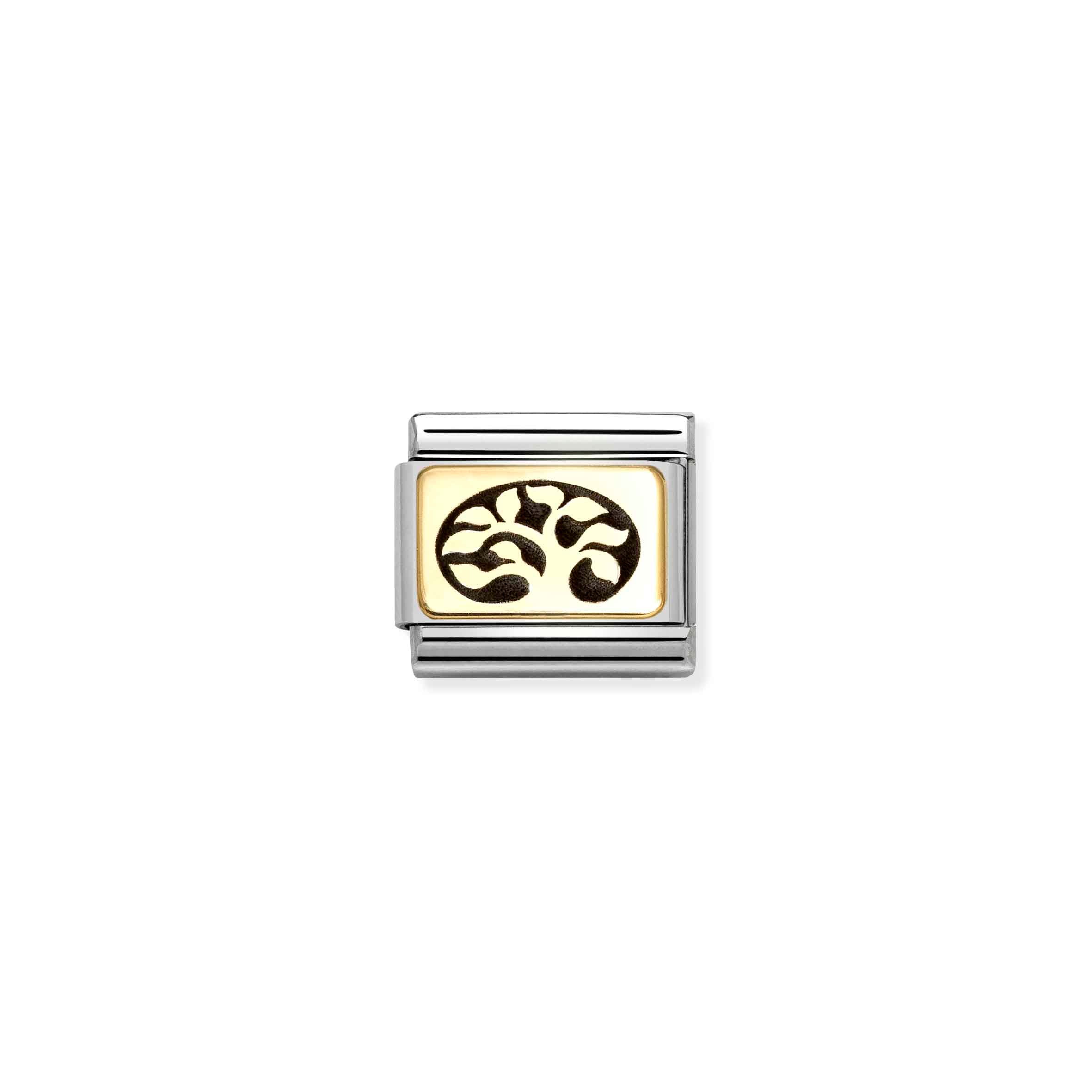 Charm, Composable Link, gold Tree of Life