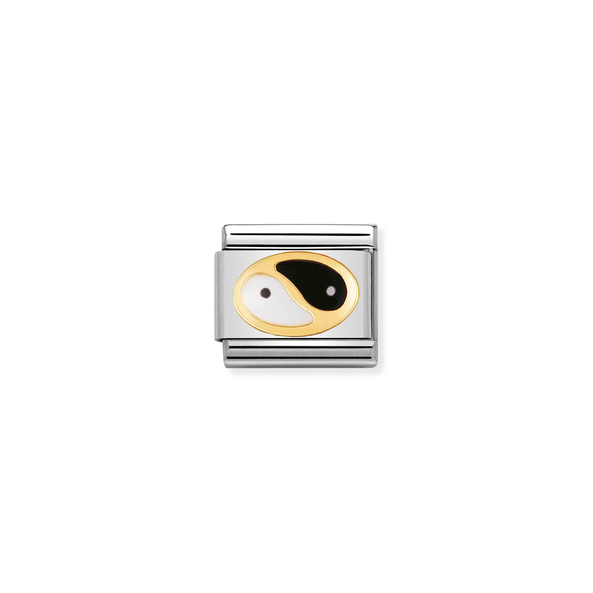 Charm, Composable Link, Tao in bonded yellow gold
