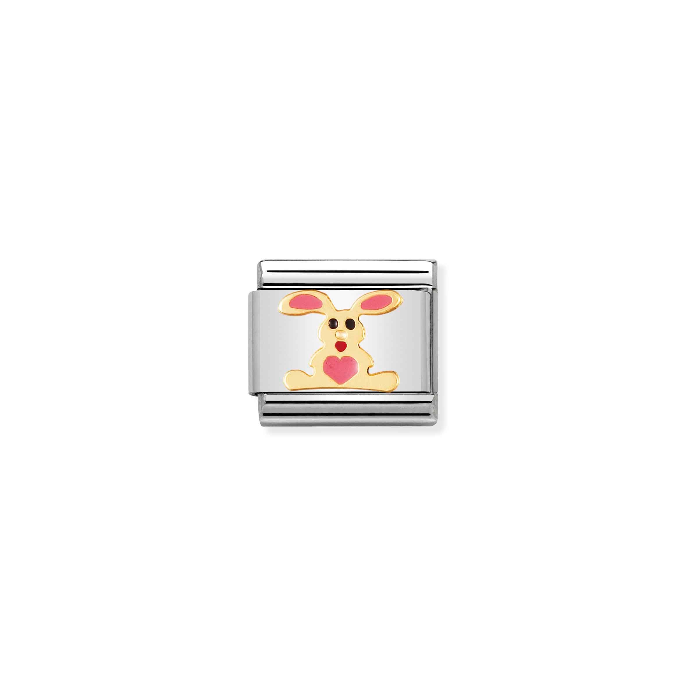 Charm, Composable Link, pink Rabbit