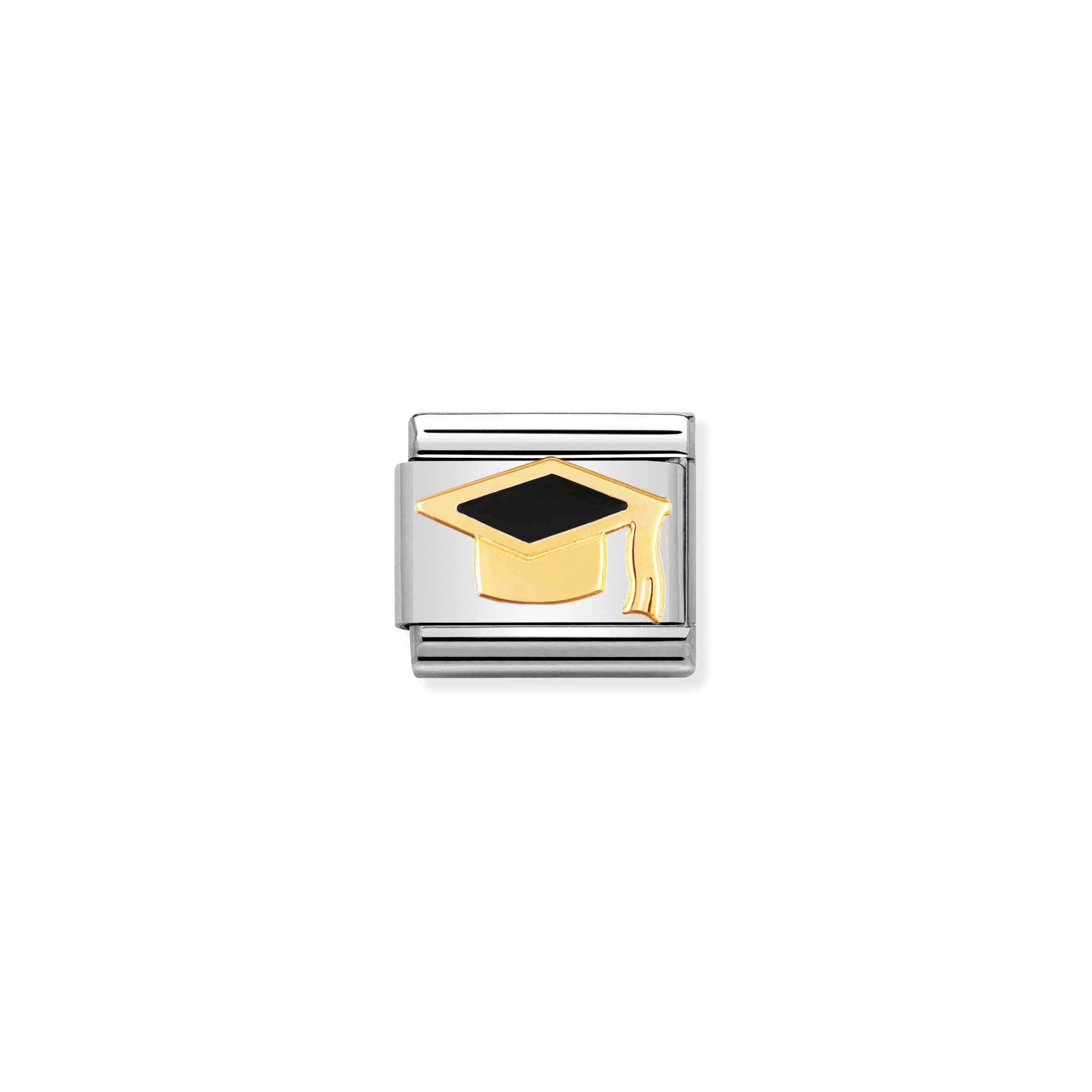 Charm, Composable Link, black Graduate Hat
