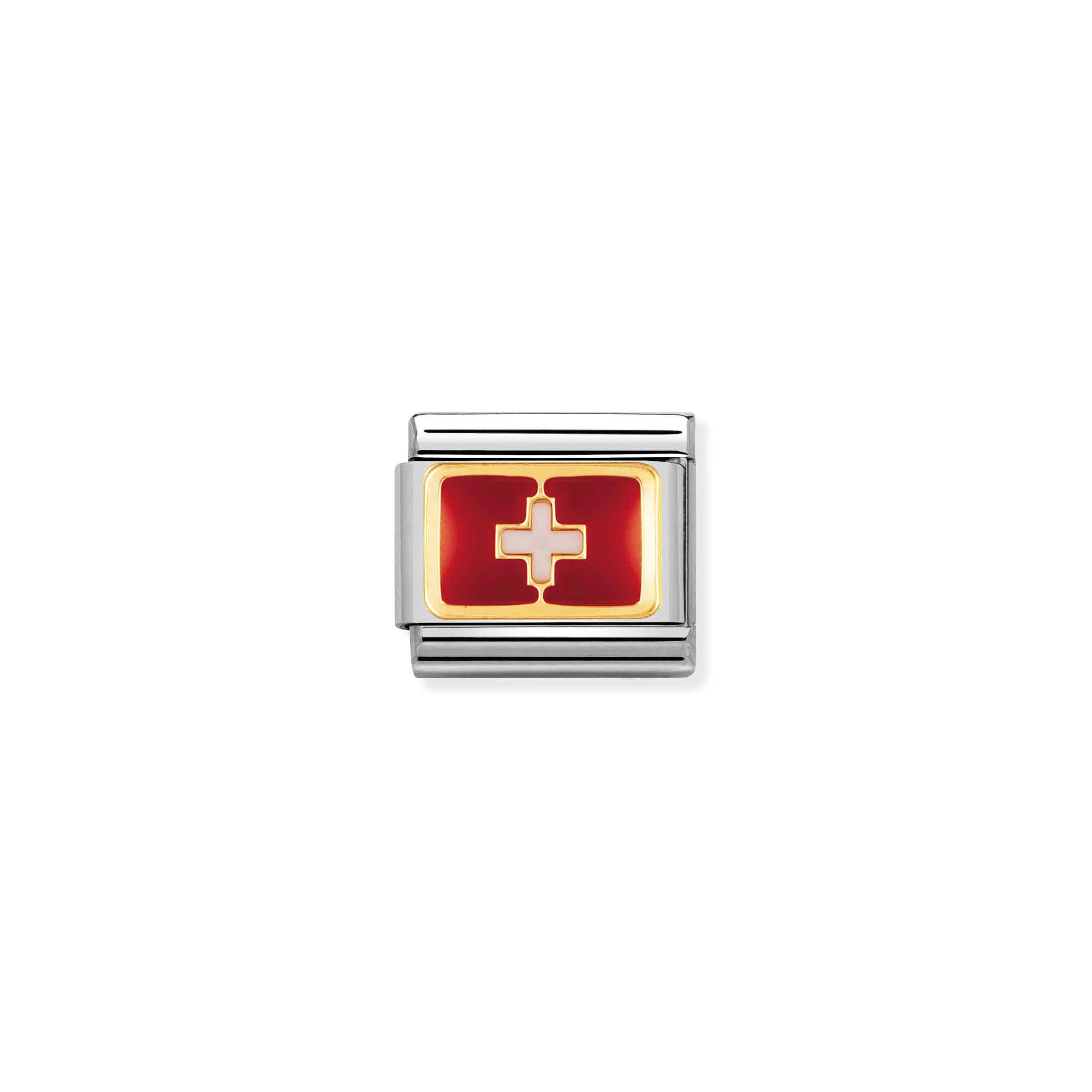 Charm, Composable Link, Switzerland Flag