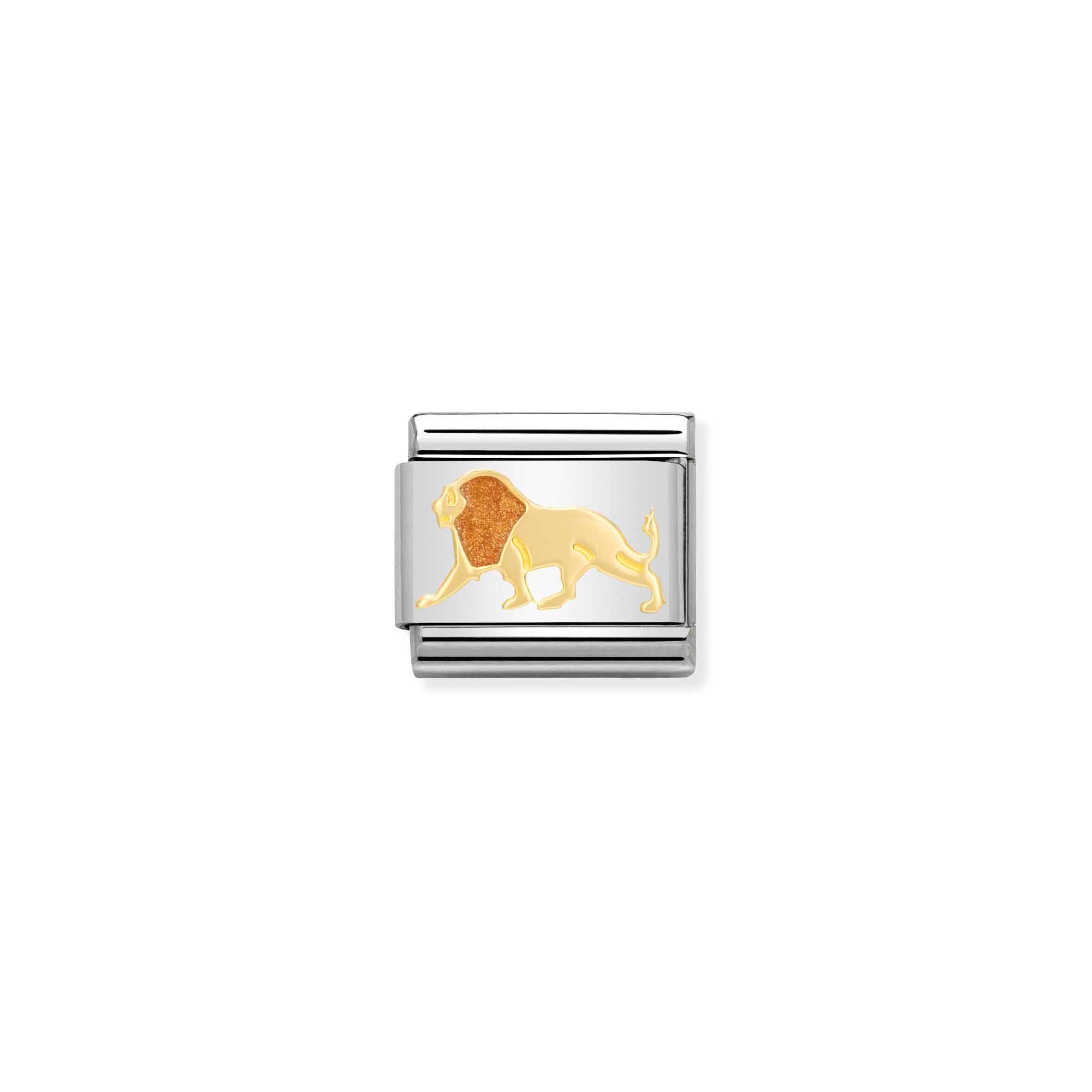 Charm, Composable Link, Lion in Gold
