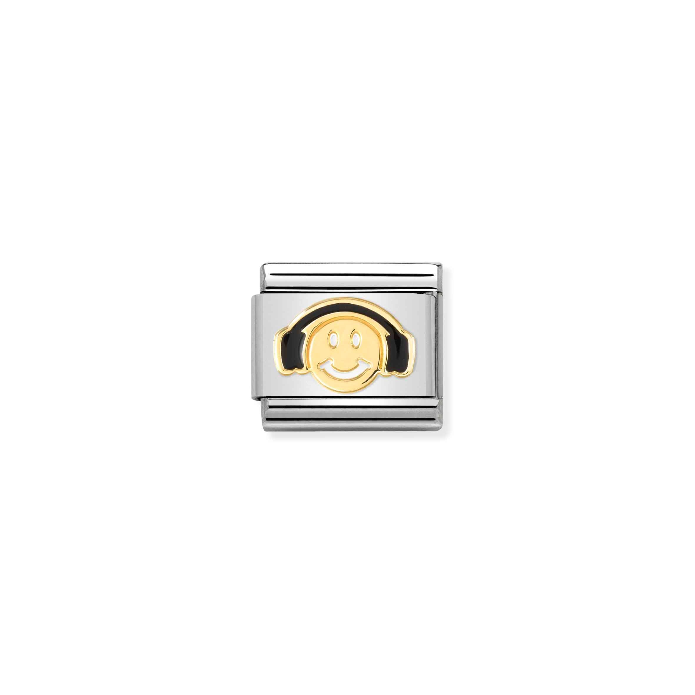 Charm, Composable Link, Smile with Headphones