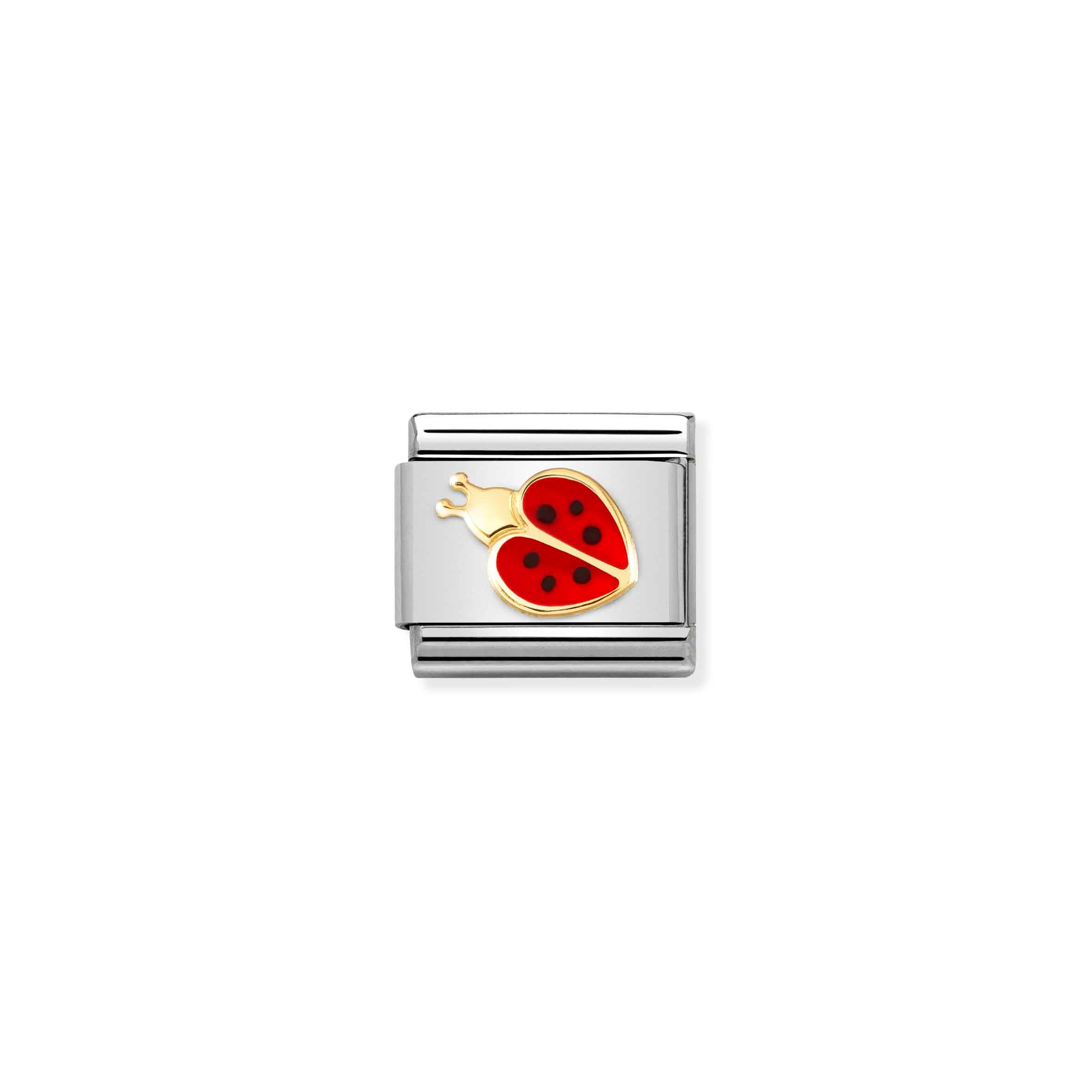 Charm, Composable Link, Ladybug Red