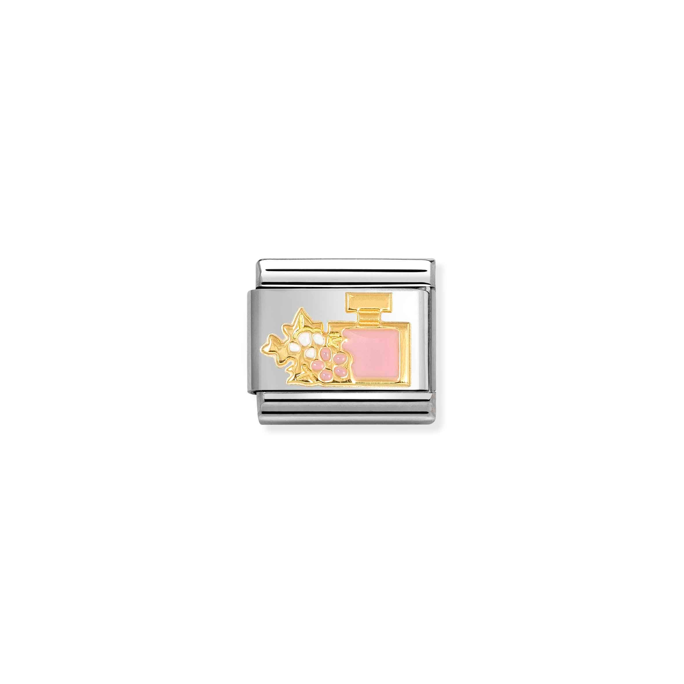 Charm, Composable Link, Perfume with Flower