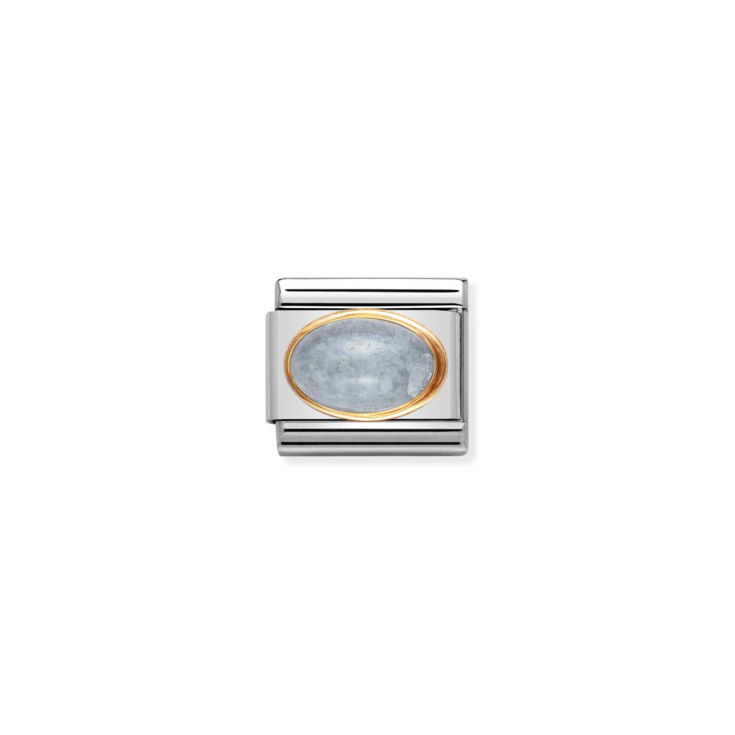 Charm, Composable Link, March Birthstone