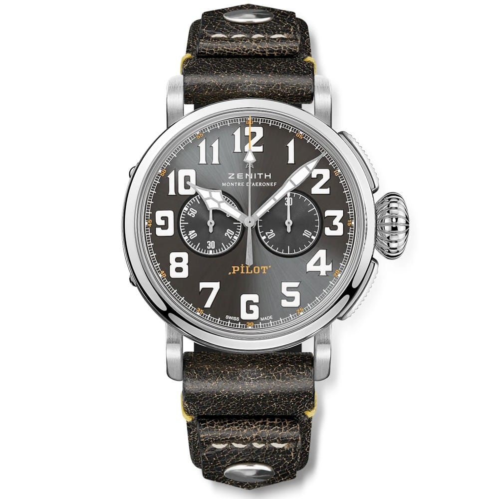 Zenith 03.2434.4069/20.I010 Rescue Pilot Type 20 Chronograph Watch