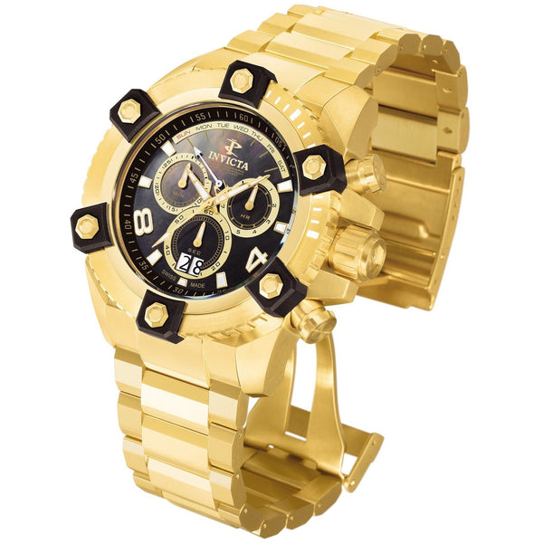 Invicta Men's 0340 Reserve Arsenal Chronograph Gold-Tone Stainless Steel Watch