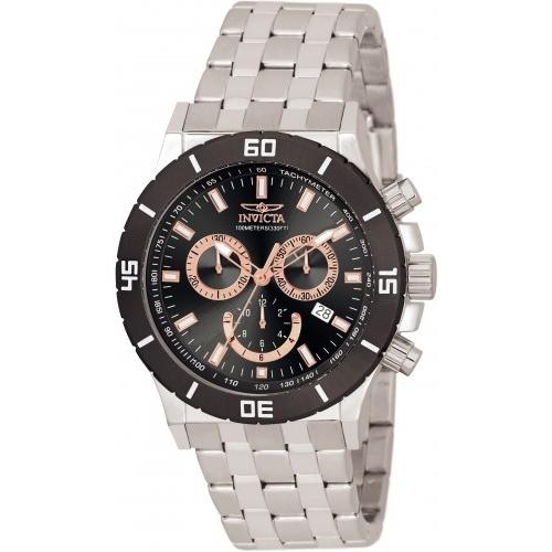 Invicta Men's 0389 Chronograph Stainless Steel Stainless Steel Watch