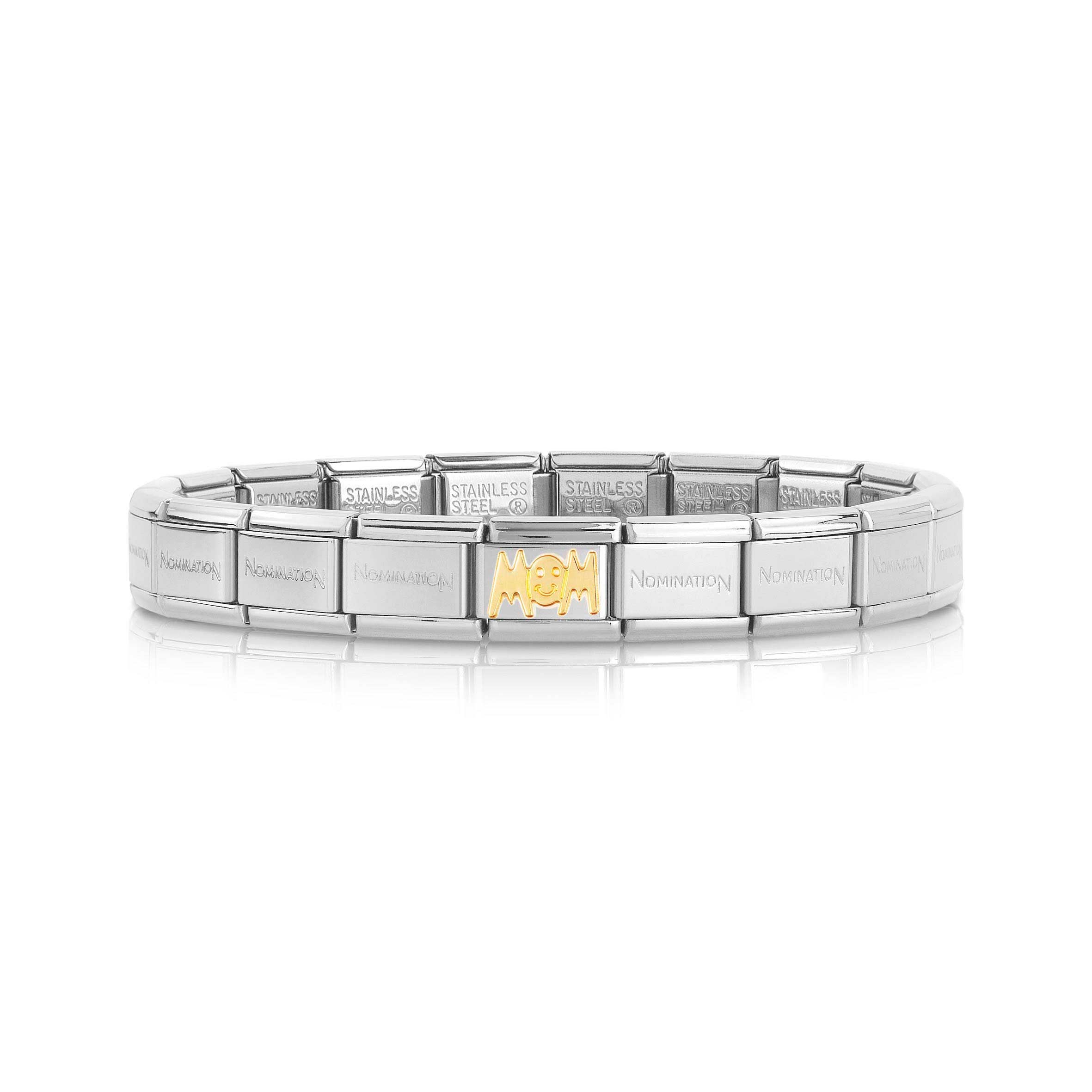 Composable Classic MOM Bracelet in Gold