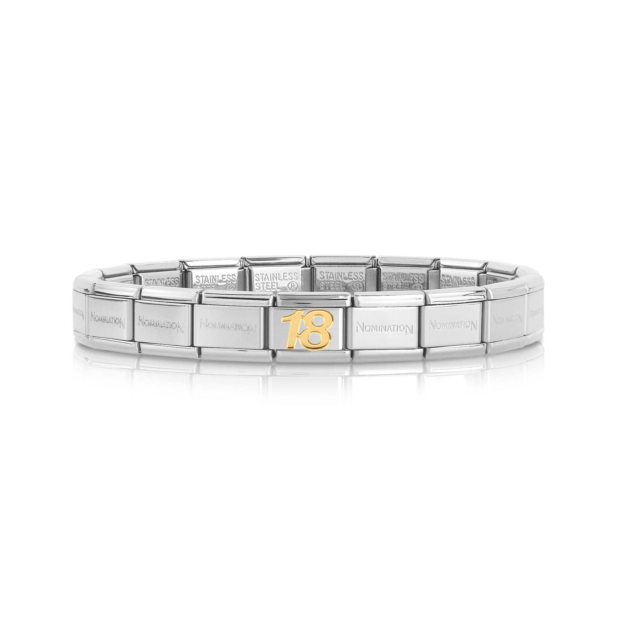 Composable Classic Bracelet with Number 18