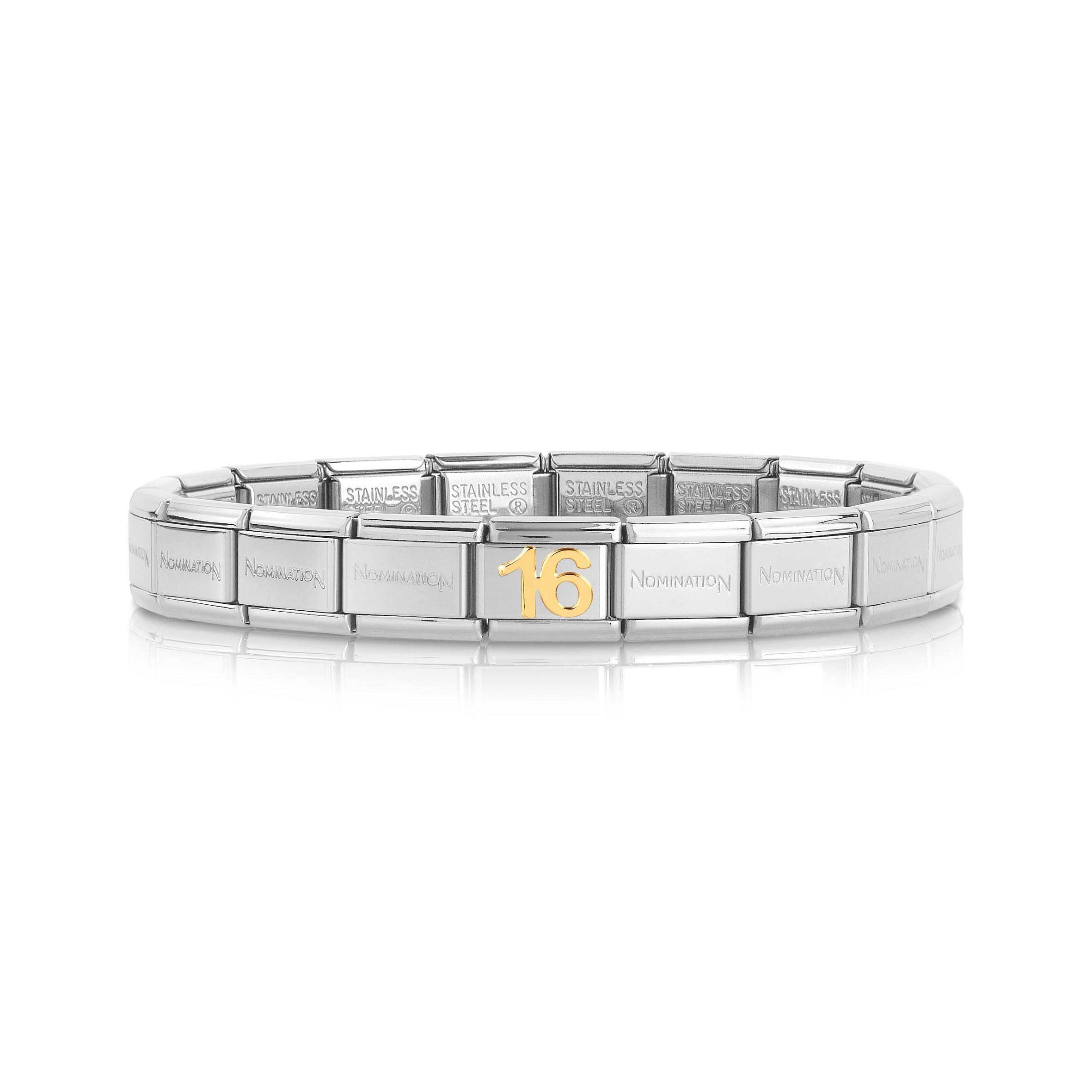 Composable Classic Bracelet with Number 16