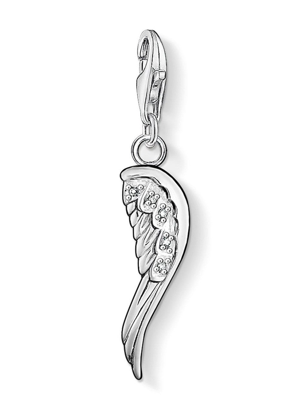 Angel Wing Charm (Silver)