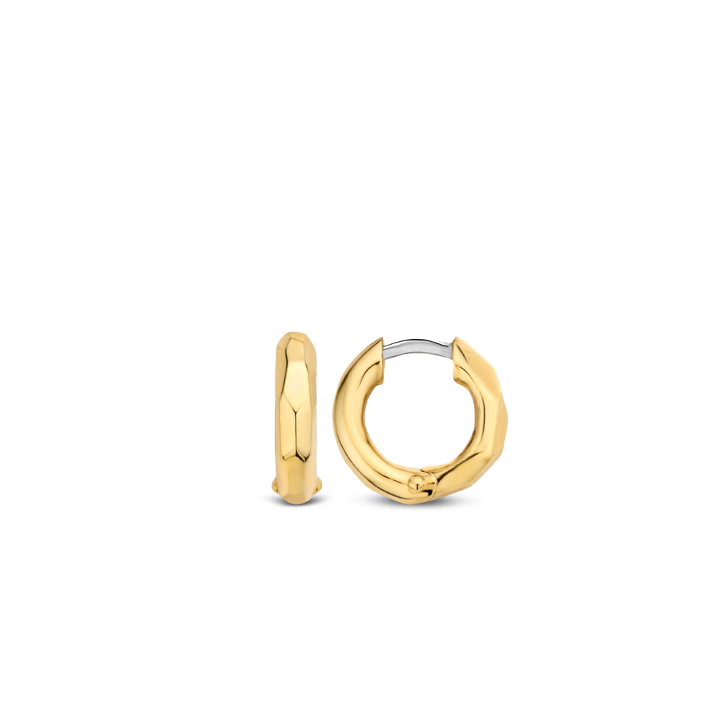 FACETED SILVER HUGGIES