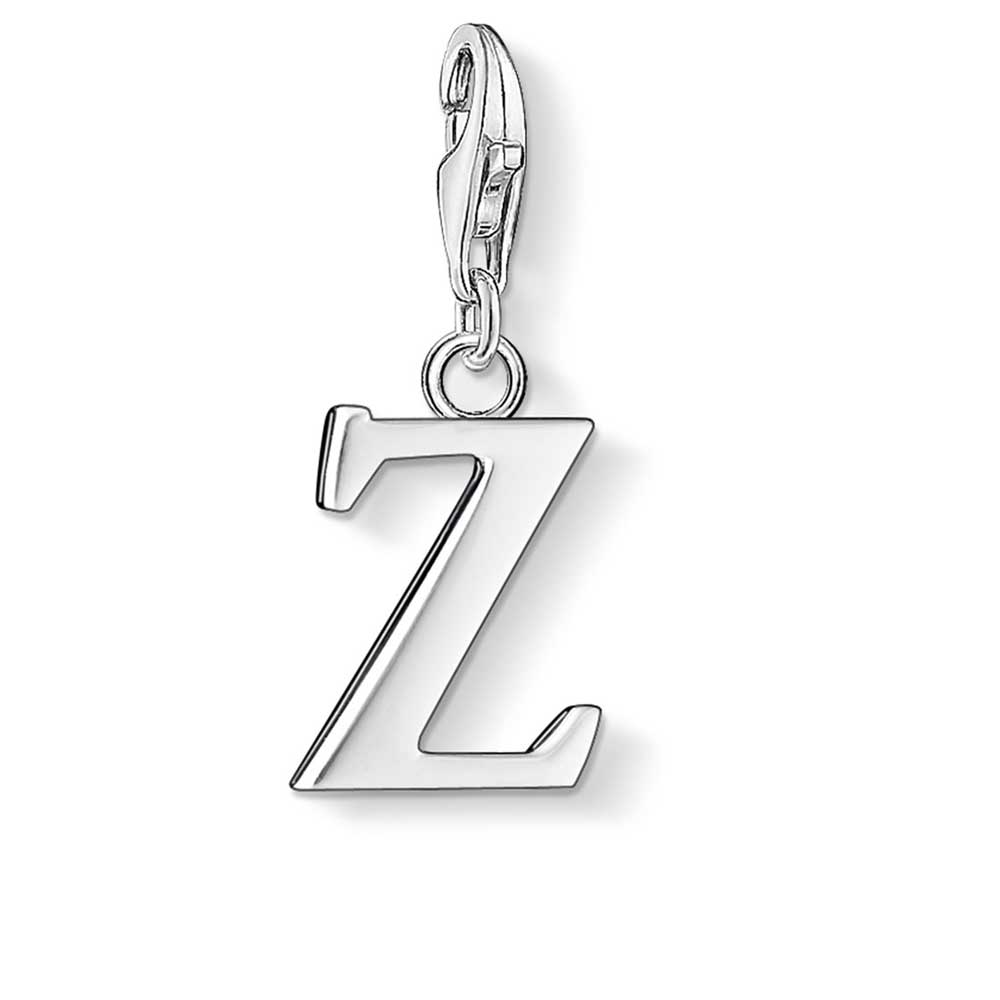 Letter Z Charm (Silver)